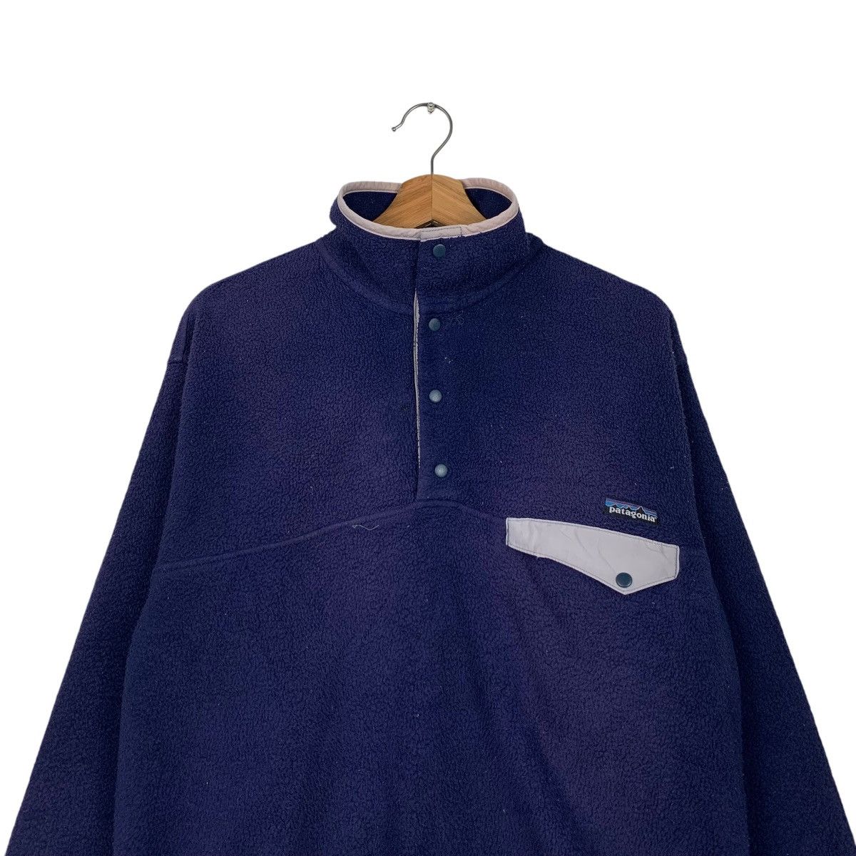 Patagonia PATAGONIA Snap Button Turtleneck Pullover Fleece #2066-C90 Size US S / EU 44-46 / 1 - 2 Thumbnail