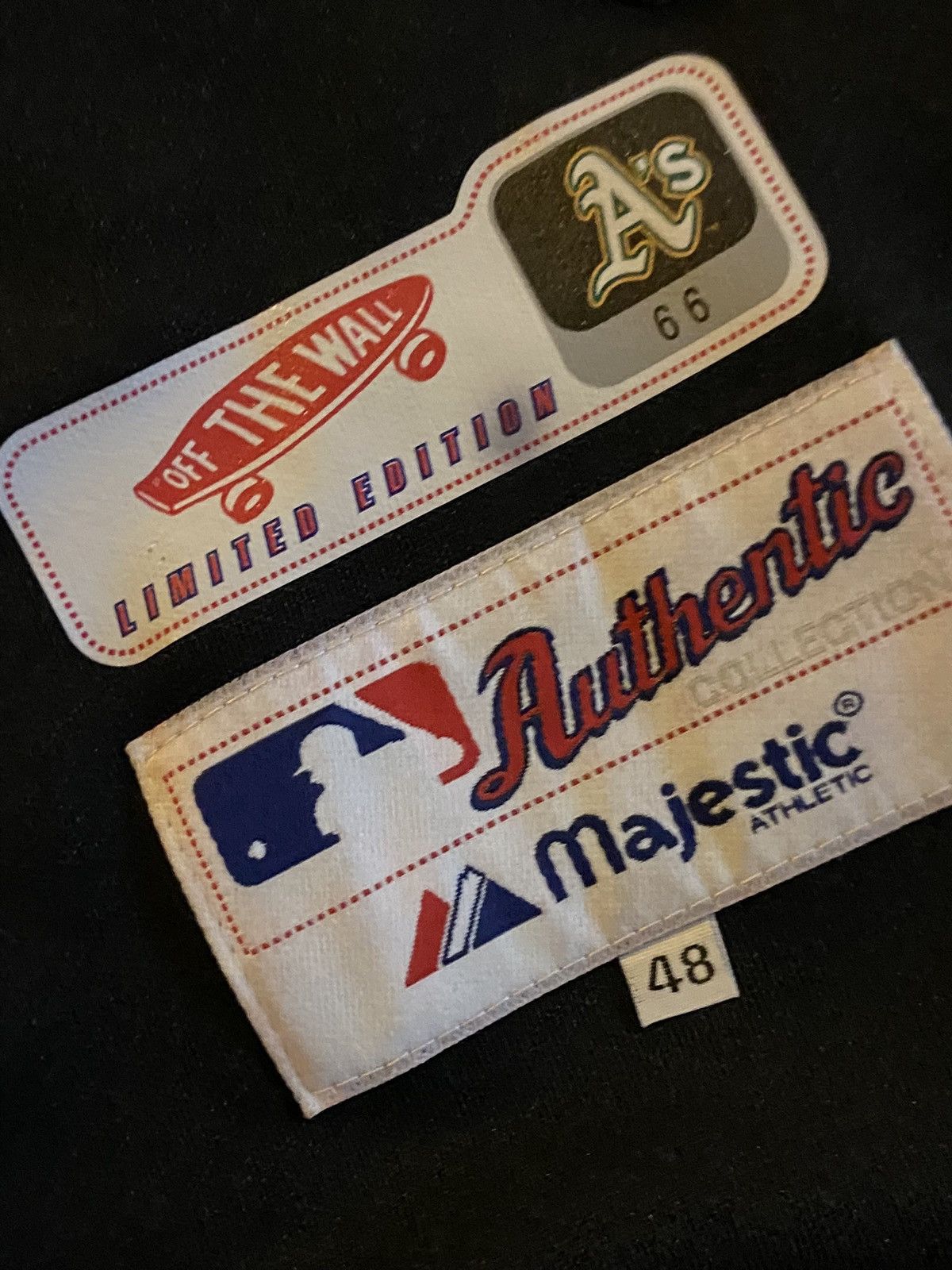 MLB × Vans MLB x Vans x Oakland Athletics size 11 with jersey Size US 11 / EU 44 - 3 Thumbnail
