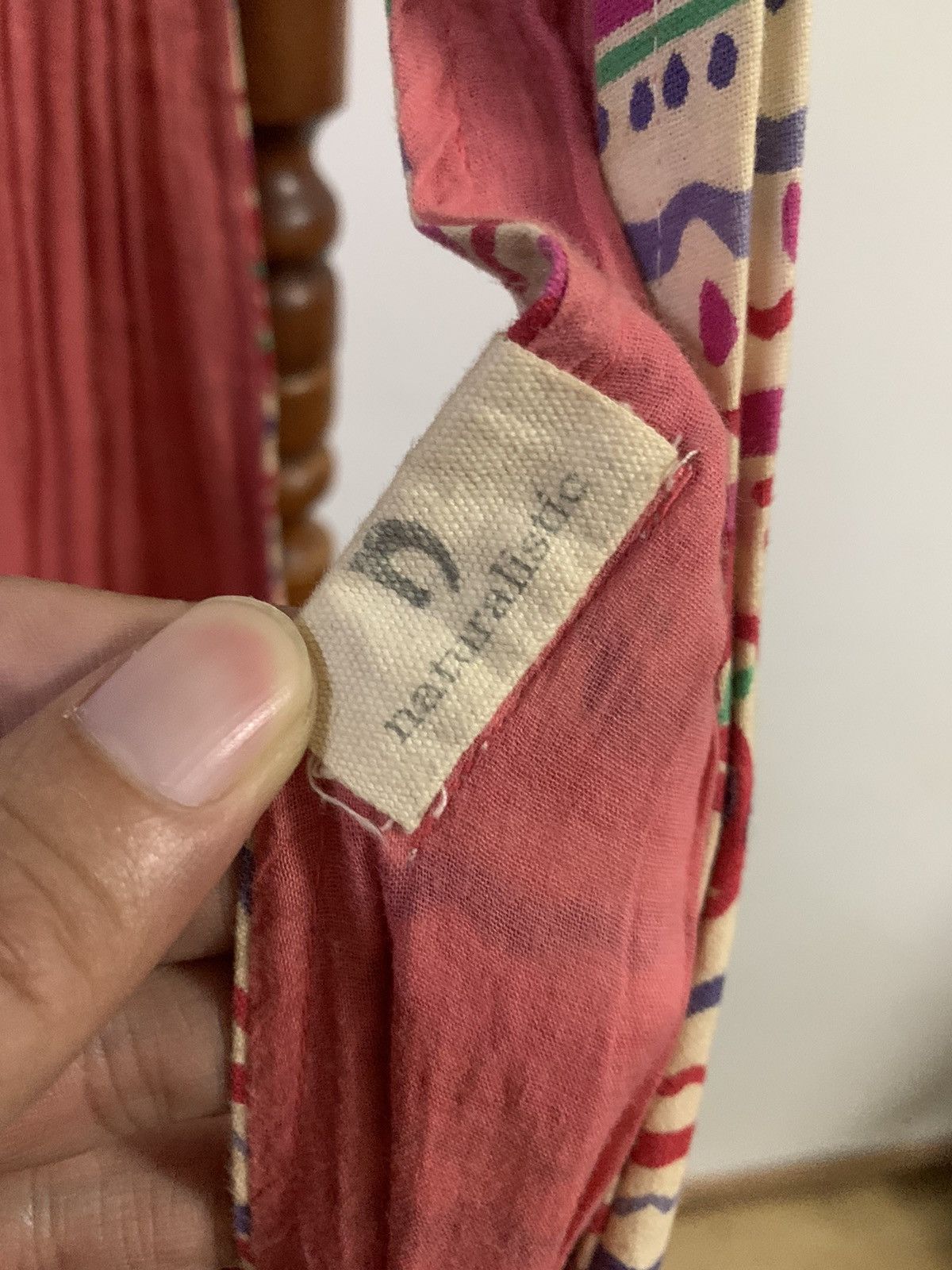 Japanese Brand Naturalistic Cotton Shoulder Bag Size ONE SIZE - 4 Thumbnail