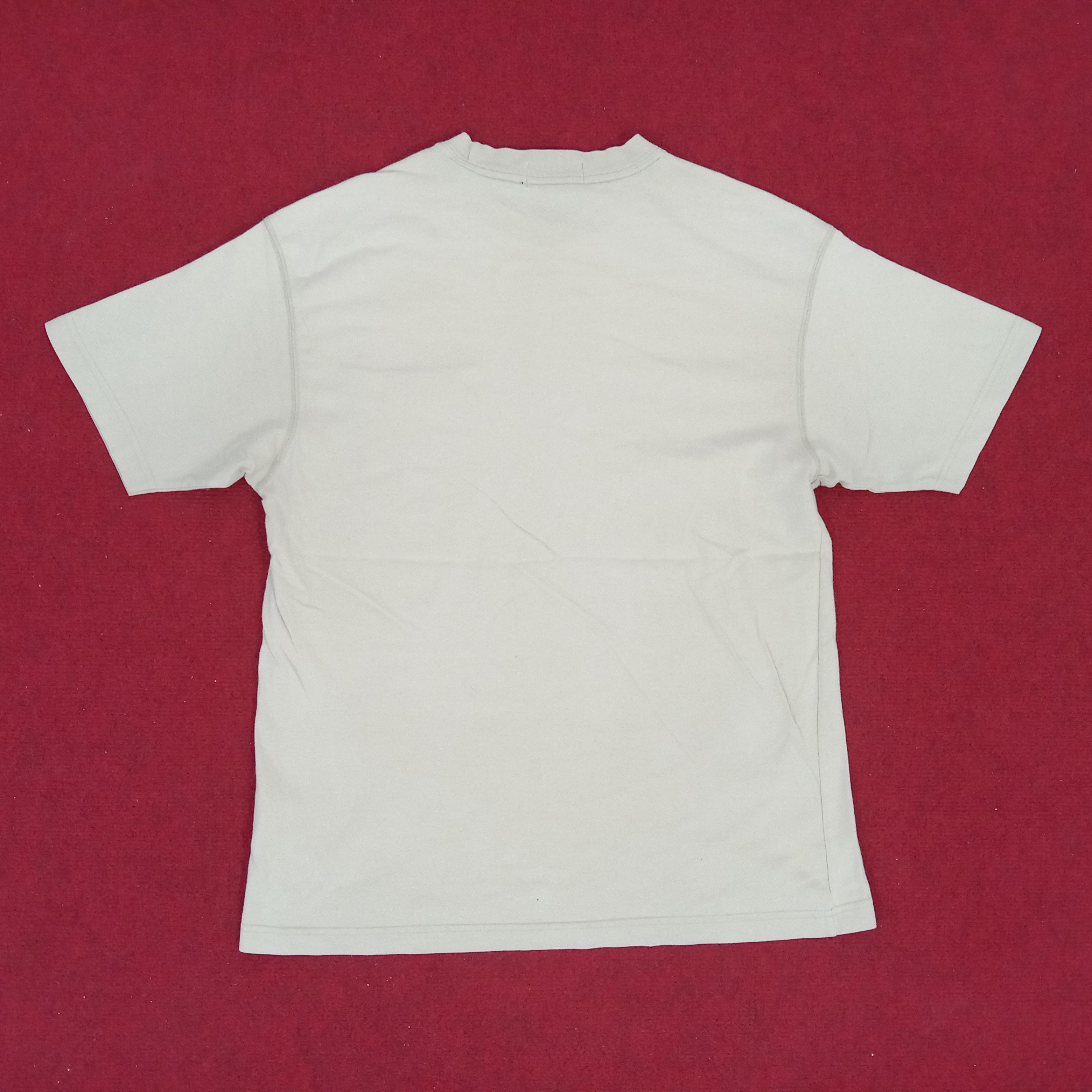 Vintage × Yves Saint Laurent Yves Saint Laurent Small Logo Pocket Design Tshirt Size US M / EU 48-50 / 2 - 3 Thumbnail