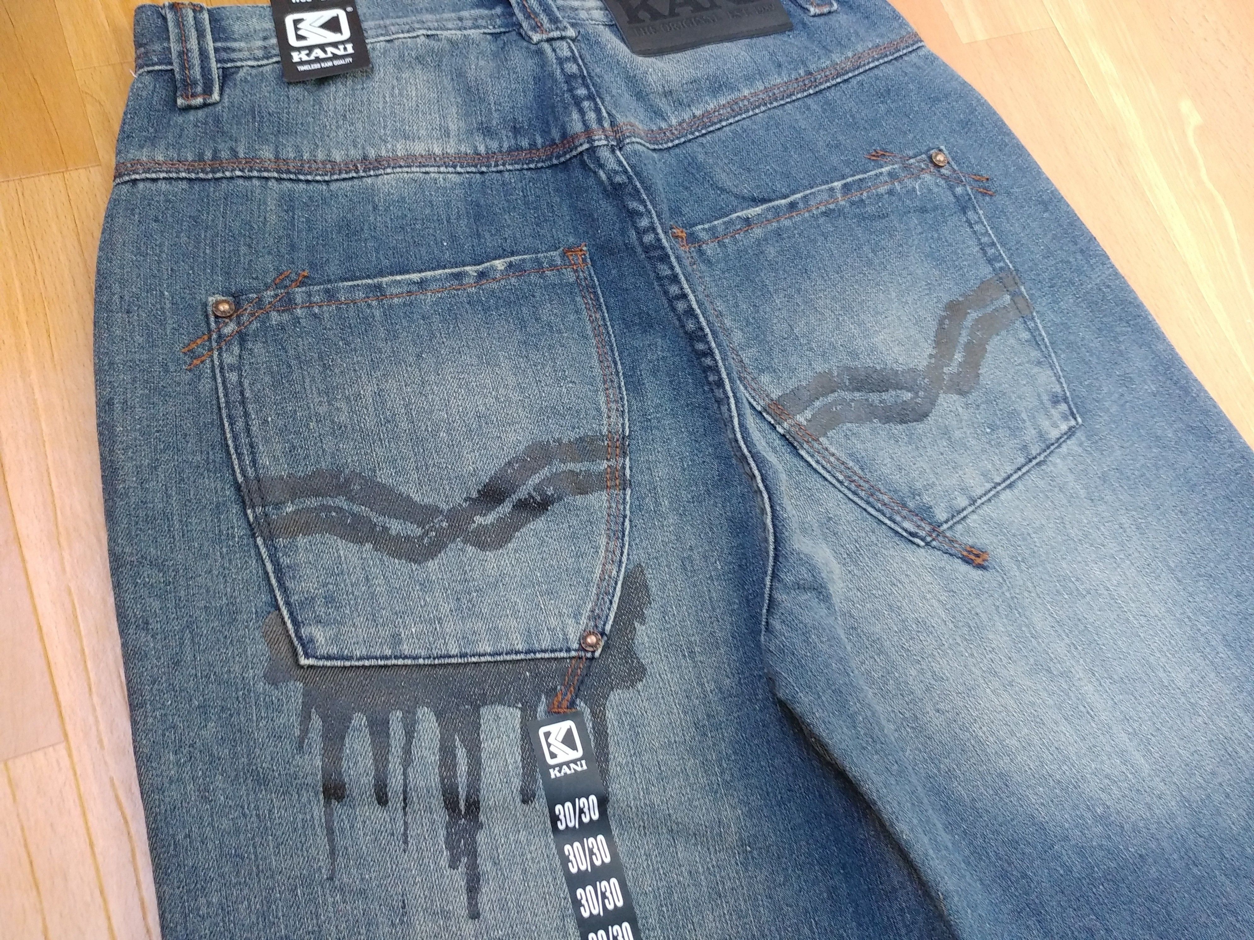 Karl Kani KARL KANI jeans, baggy, vintage Kani jeans, 90s hip hop W 30 Size US 30 / EU 46 - 11 Thumbnail