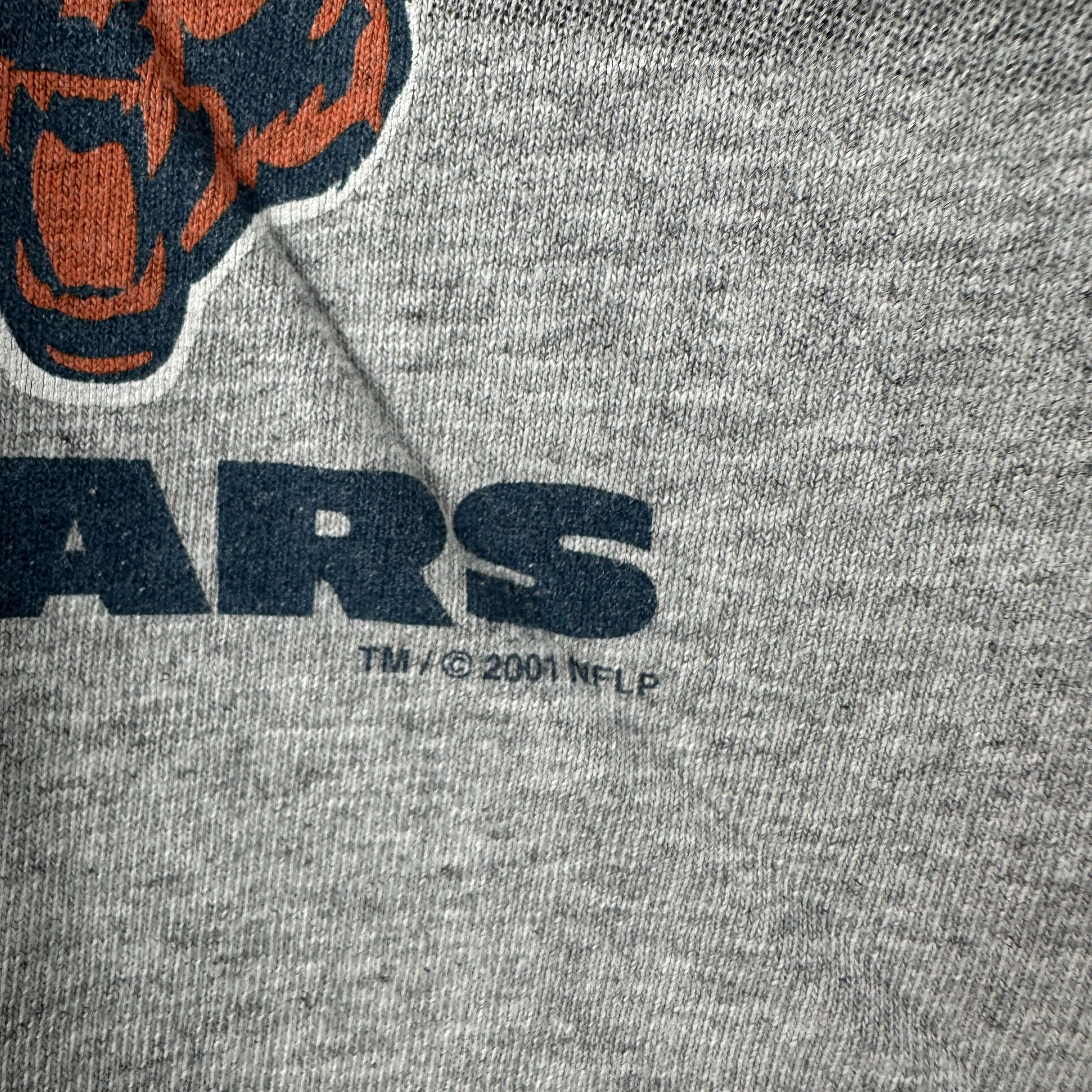 Vintage Vintage 2001 Chicago Bears Football NFL Mascot T-shirt Size US L / EU 52-54 / 3 - 4 Thumbnail