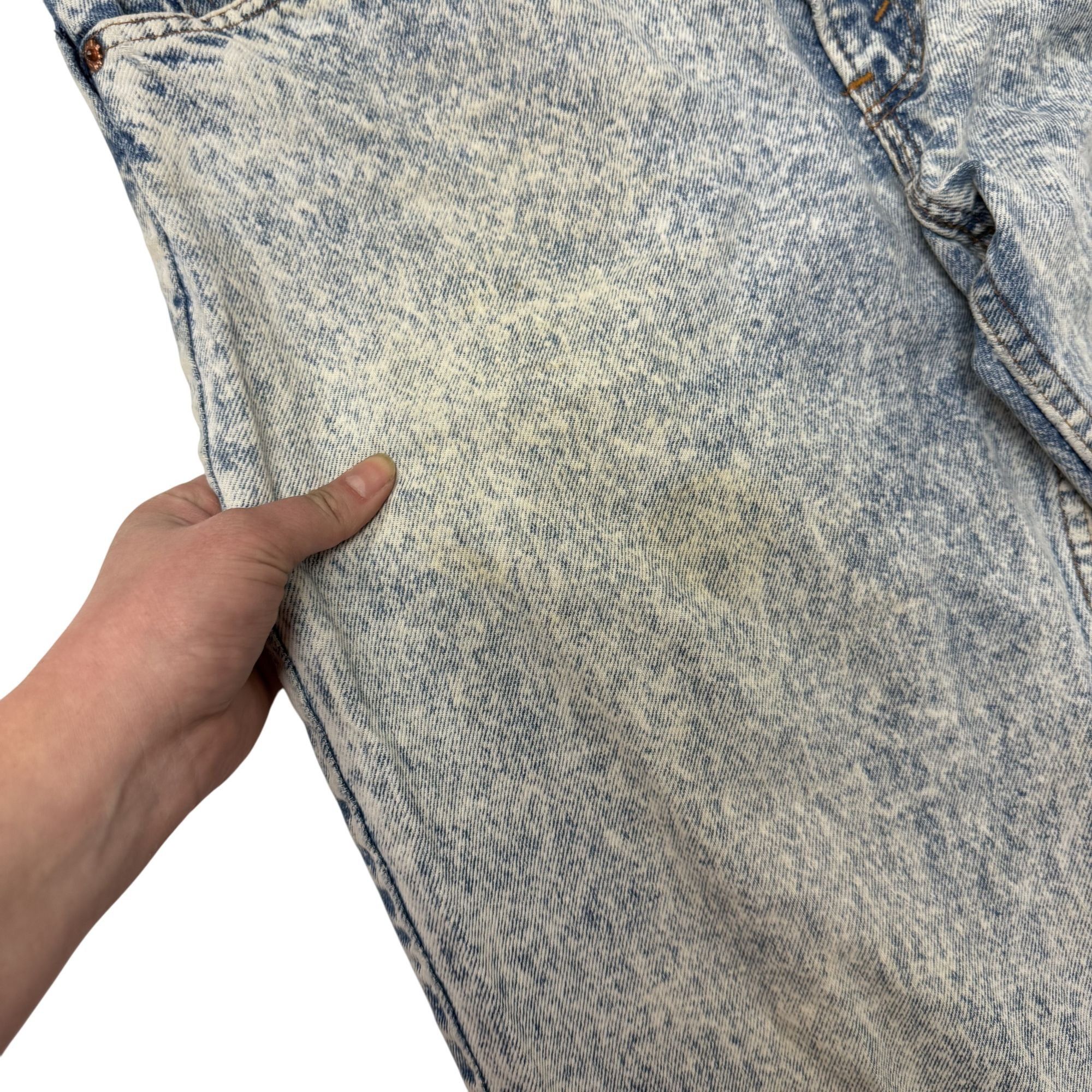 Levi's Vtg Levis ACID WASH Blue Jeans STREETWEAR Pants Size US 33 - 11 Thumbnail