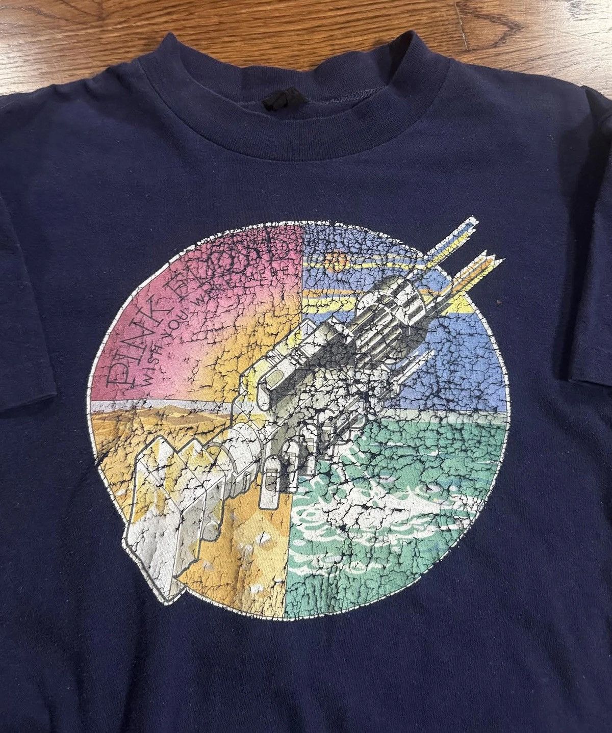 Vintage Vintage Pink Floyd Wish You Were Here T Shirt (Size M) Size US M / EU 48-50 / 2 - 2 Thumbnail