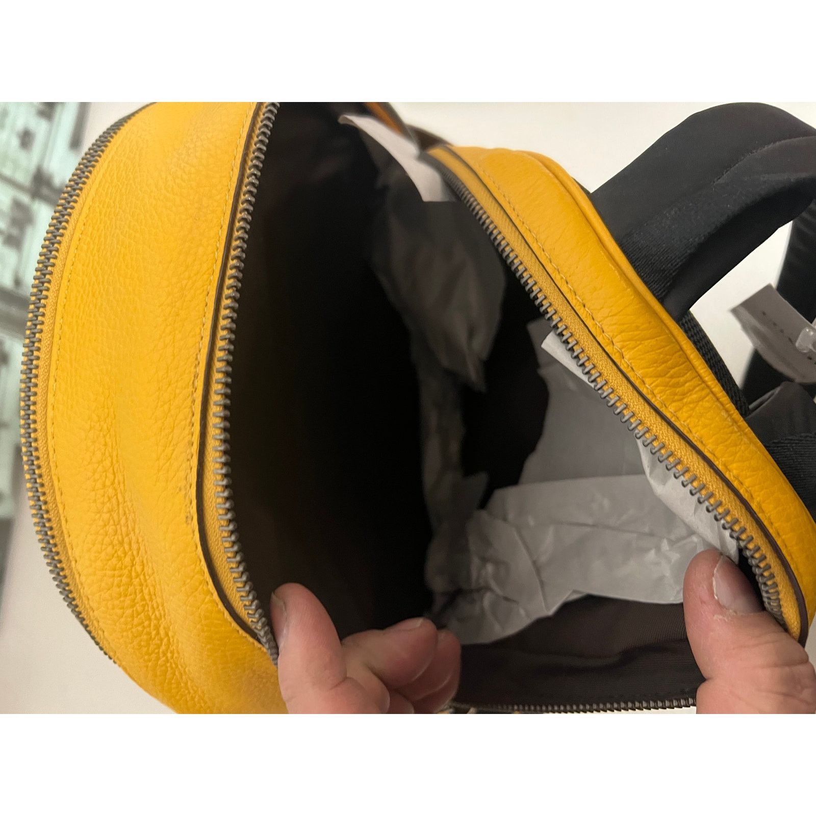 Coach Coach 5666 Court Backpack IN Ochre Size ONE SIZE - 5 Thumbnail