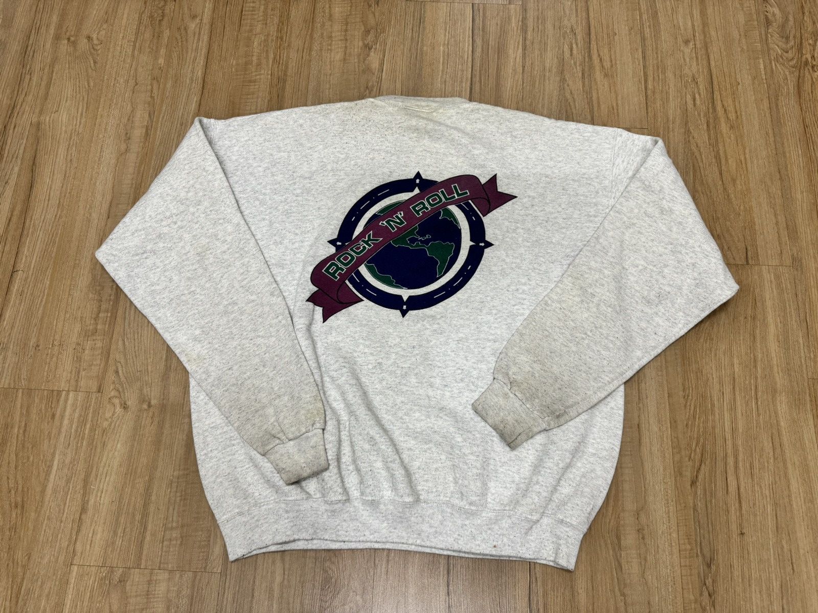 Hard Rock Cafe × Vintage VINTAGE HARD ROCK CAFE SWEATSHIRT Size US L / EU 52-54 / 3 - 4 Thumbnail