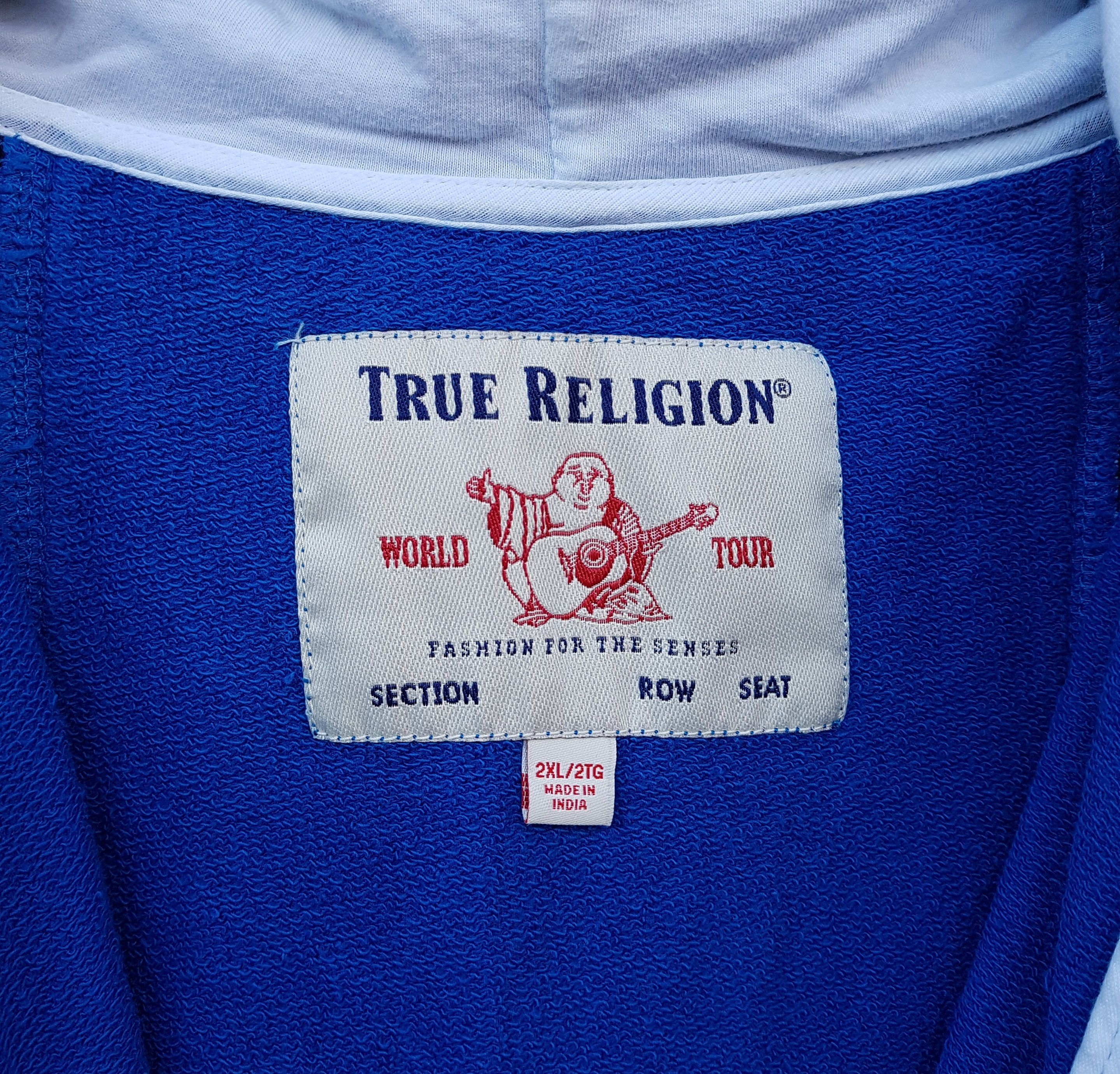 True Religion True Religion Mesh Full Zip Big Logo Hoodie sz XXL Size US XXL / EU 58 / 5 - 10 Thumbnail