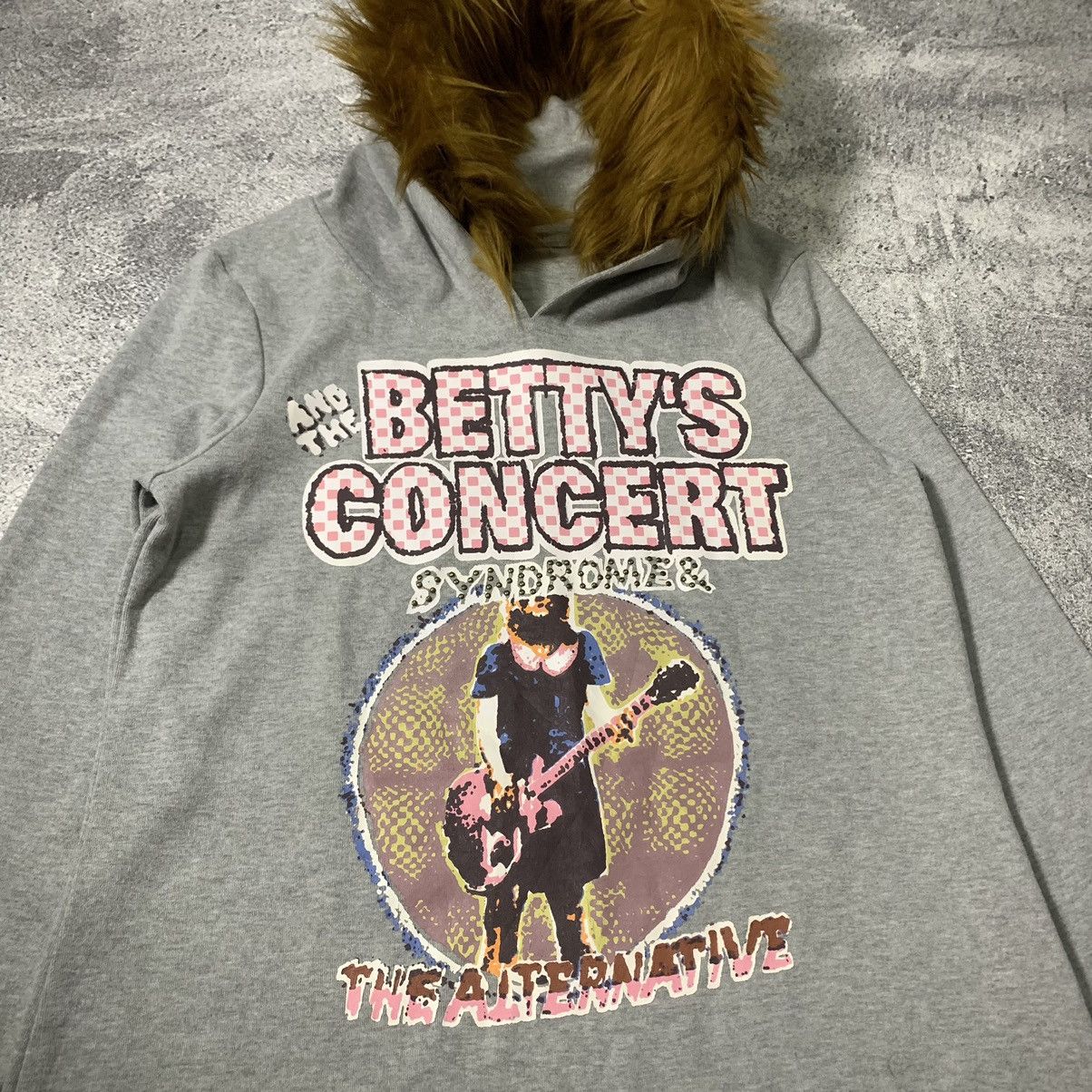 Hysteric Glamour Japanese Fur Hoodie Bettys Ifsixwasnine LGB style Size US M / EU 48-50 / 2 - 2 Thumbnail