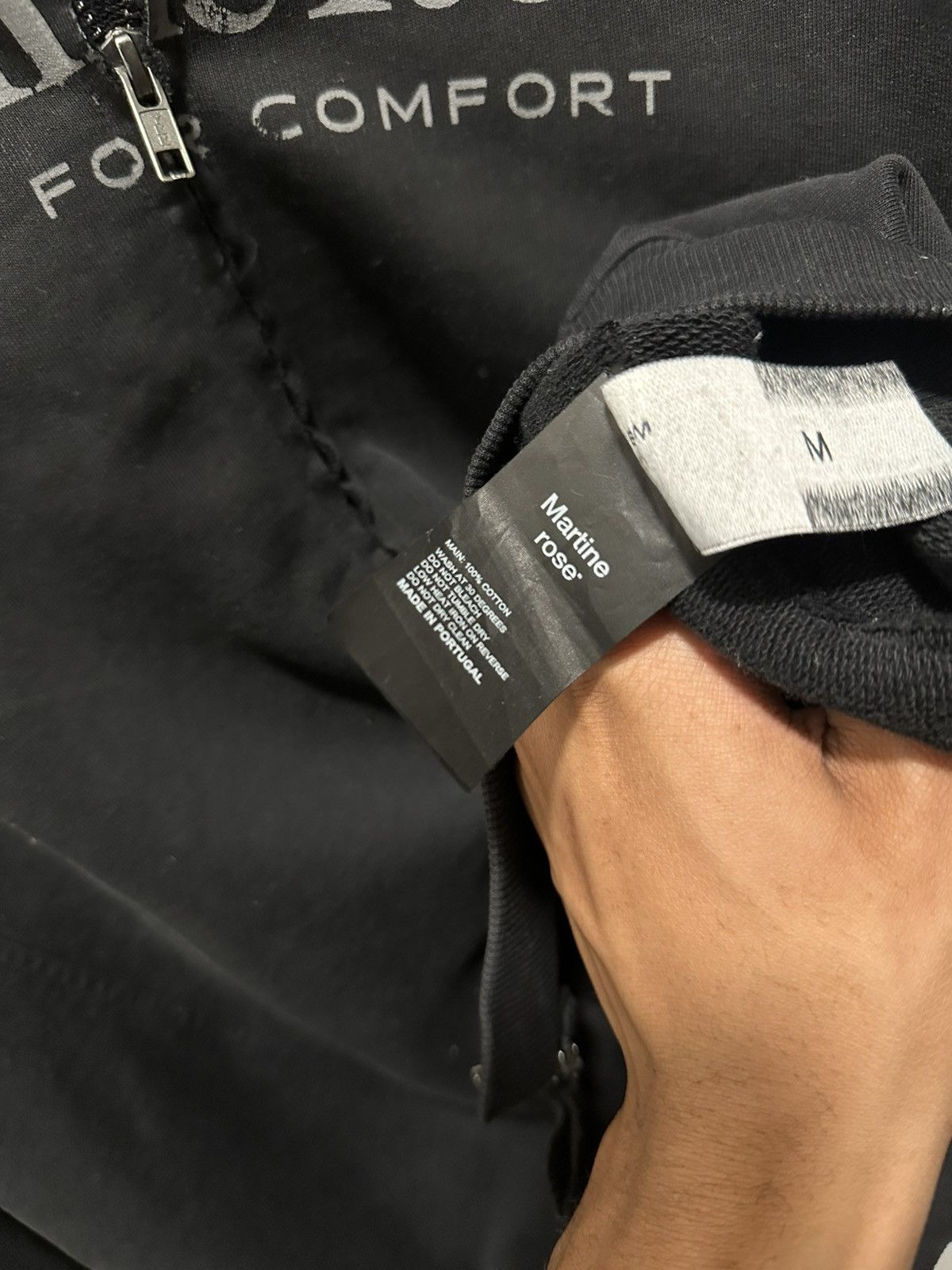 Martine Rose Martine Rose — Black Zip Up Track Jacket Size US M / EU 48-50 / 2 - 5 Thumbnail