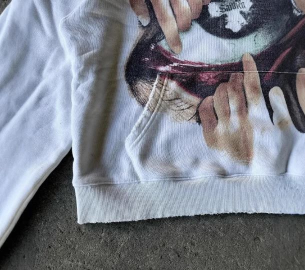 Other White y2k style graphic hoodie Size US S / EU 44-46 / 1 - 3 Thumbnail