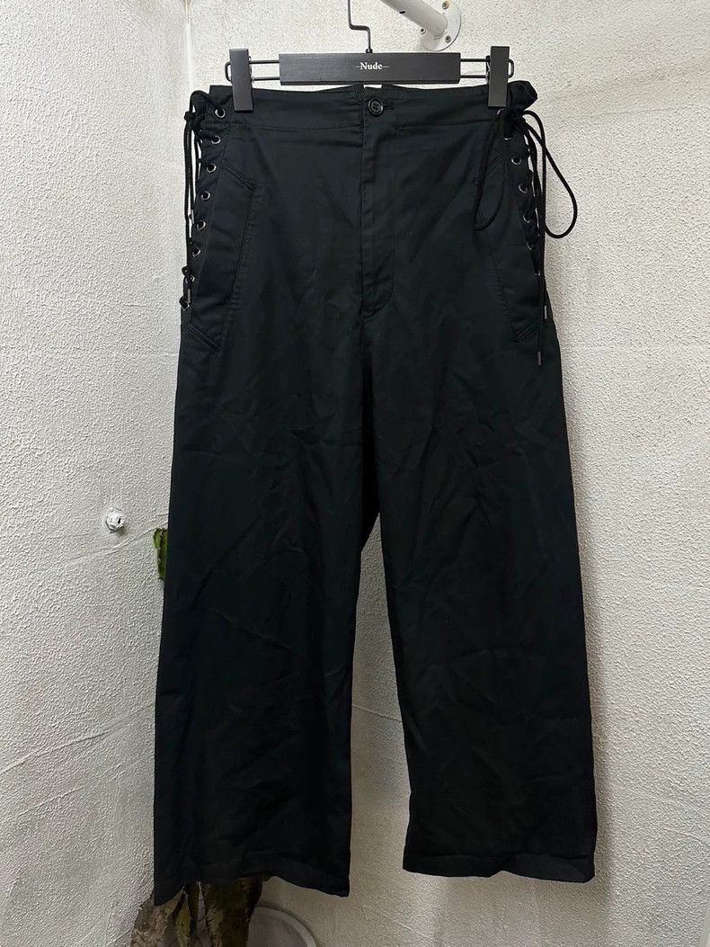 Y's Y's size 3 Back pocket lacing pants Size US 28 / EU 44 - 2 Thumbnail
