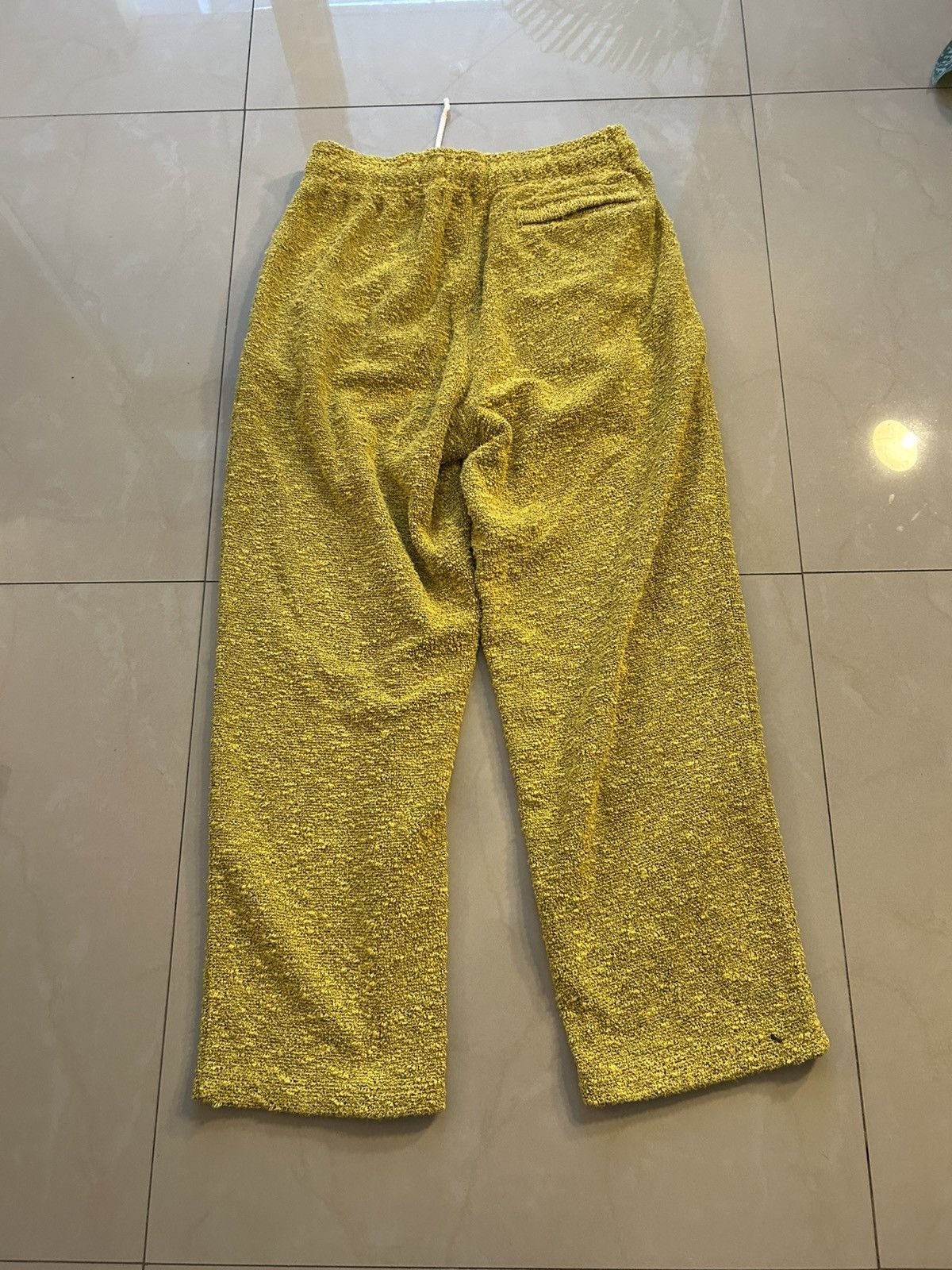 Eric Emanuel Eric Emanuel Yellow Boucle Sweatpants Size US 34 / EU 50 - 6 Thumbnail