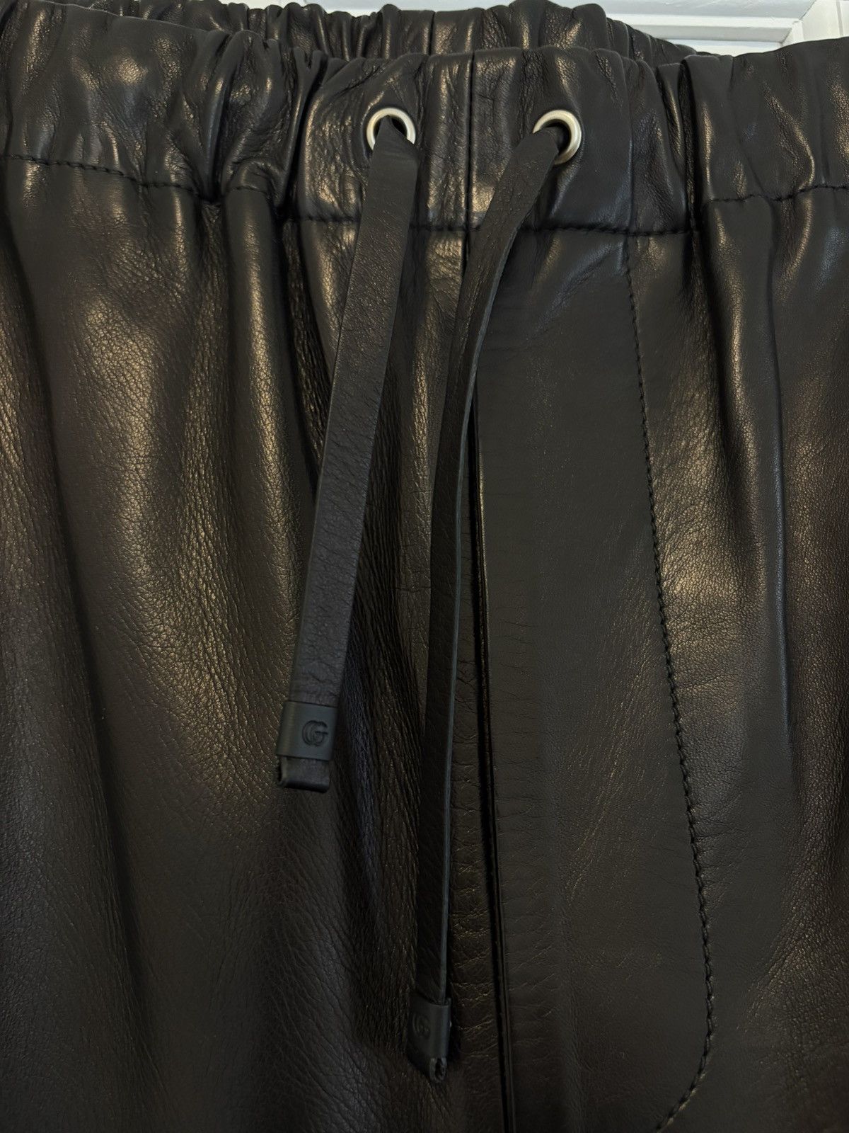 Gucci Gucci Leather Trouser Size US 34 / EU 50 - 2 Thumbnail