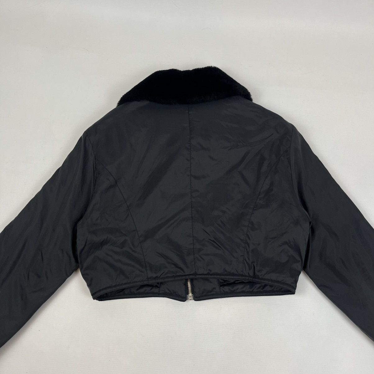 Dolce & Gabbana Vintage Cropped Dolce & Gabbana bomber jacket Size M / US 6-8 / IT 42-44 - 9 Thumbnail