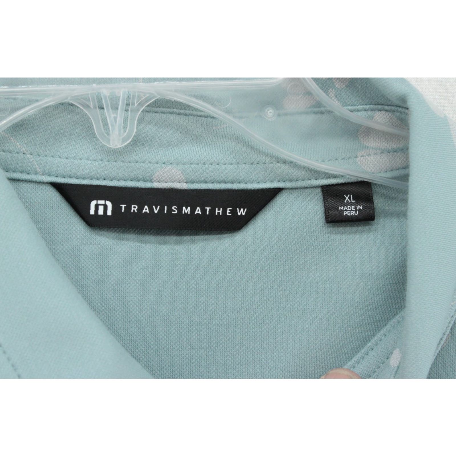 TravisMathew Travis Mathew Polo Shirt Men's XL Blue Floral Print Golf Brand Polo Shirt XL Men Blue Floral Print Golf Size US XL / EU 56 / 4 - 4 Thumbnail