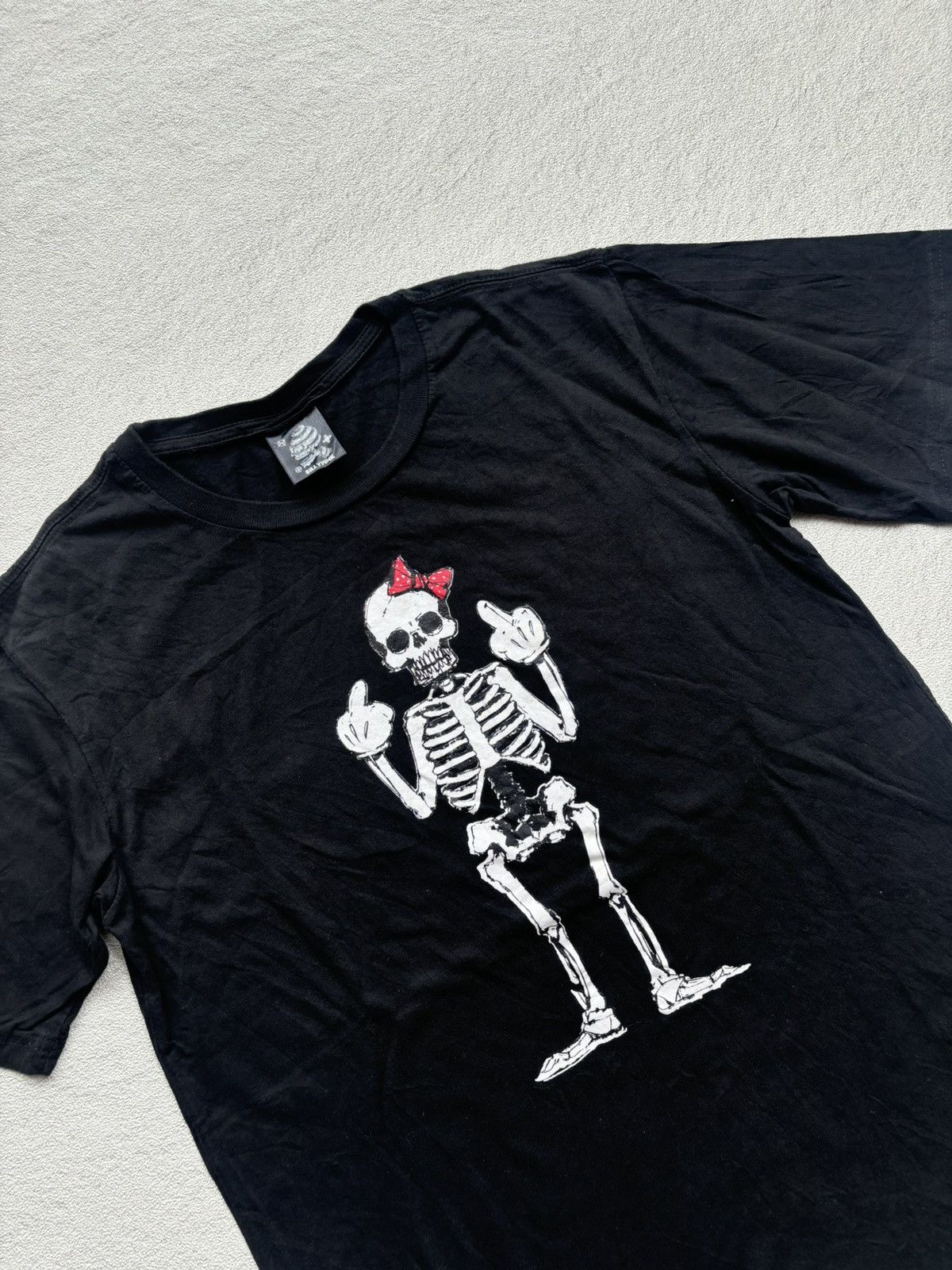 Hysteric Glamour Y2k Sill Yfink Skull Tshirt Size US L / EU 52-54 / 3 - 3 Thumbnail
