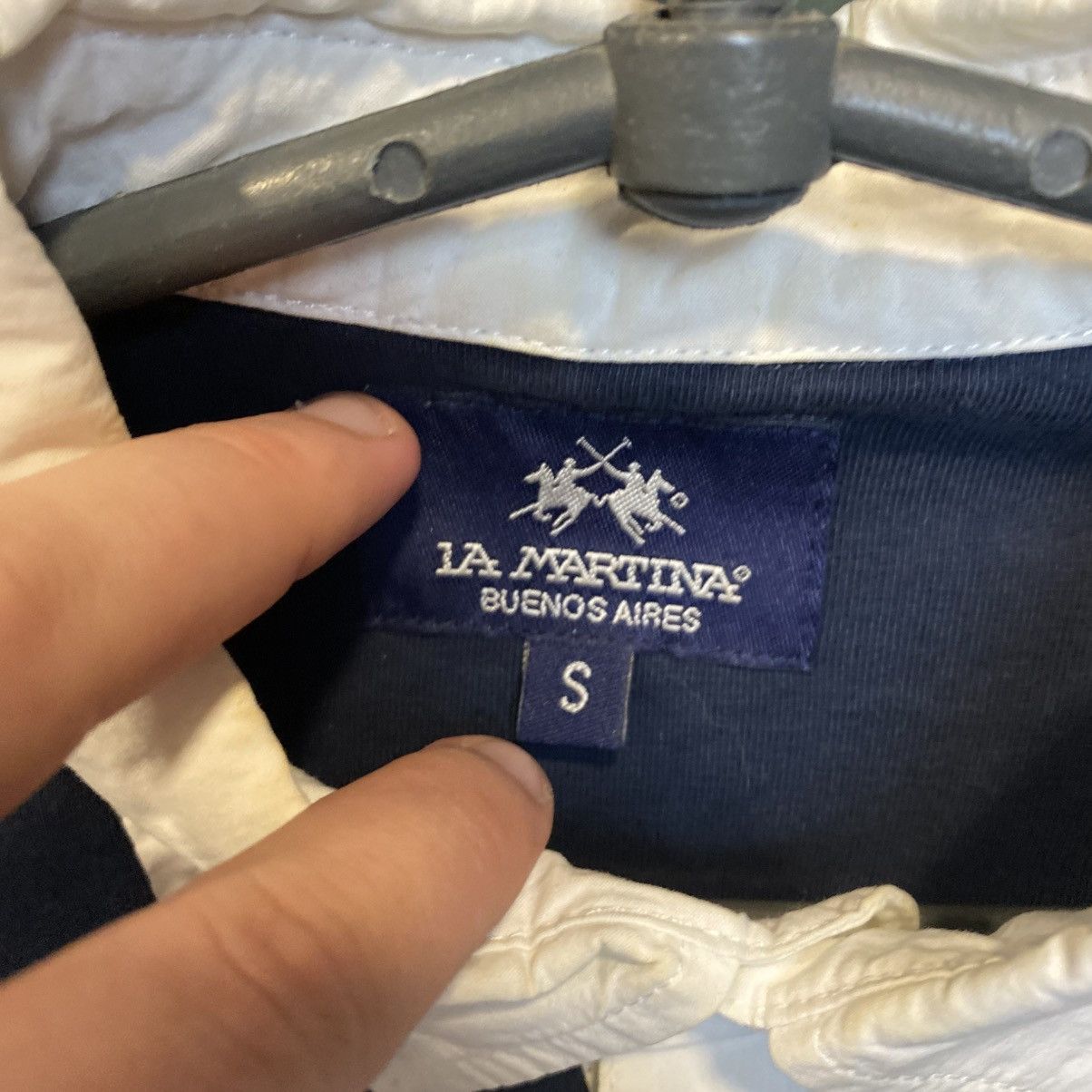 La Martina Vintage La Martina Big Logo y2k opium streetwear longsleeve Size US S / EU 44-46 / 1 - 5 Thumbnail
