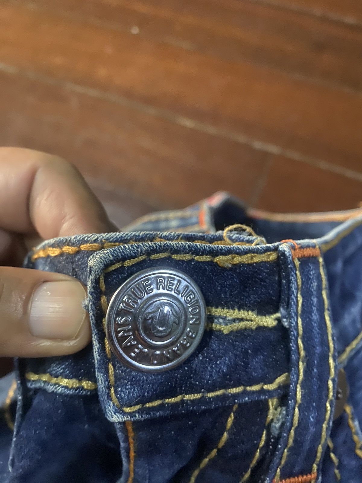 Designer × True Religion Fire 🔥 TRUE RELIGION made in usa big stitching boot cut Size 32" / US 10 / IT 46 - 16 Thumbnail