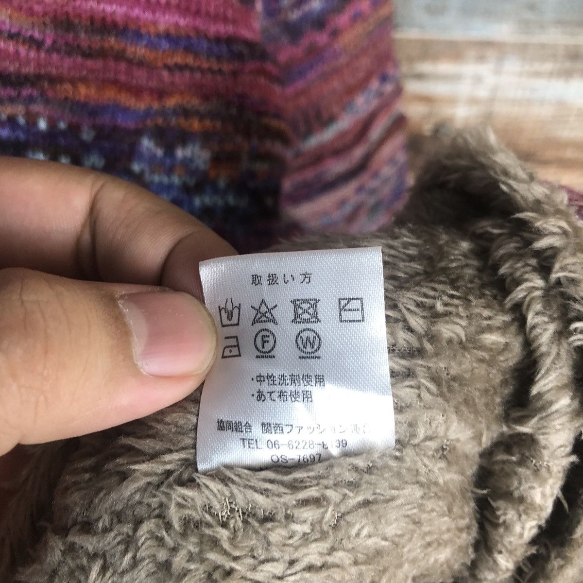 Homespun Knitwear Japanese Brand Purple Cardigan Knitwear #A2259 Size US M / EU 48-50 / 2 - 10 Thumbnail