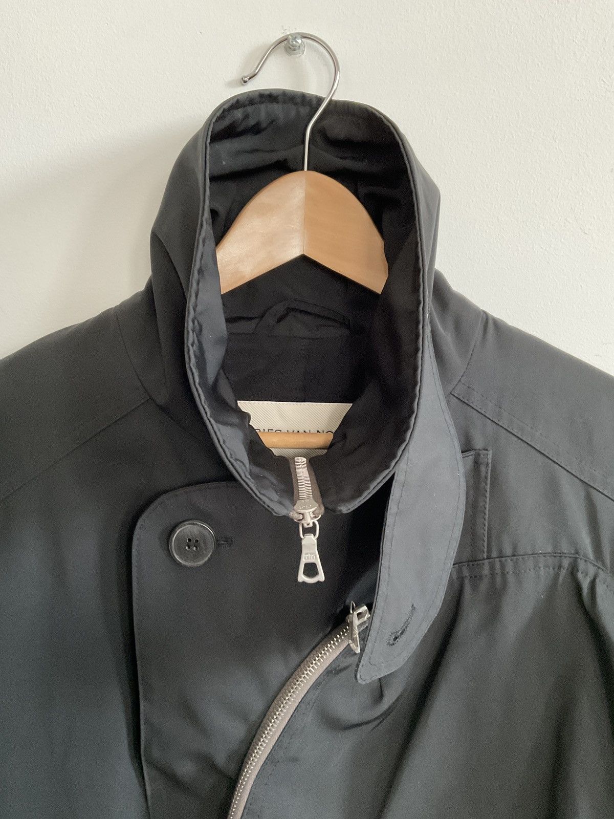 Dries Van Noten Dries Van Noten Men's Black Viller Bomber Jacket Size Medium Size US M / EU 48-50 / 2 - 6 Thumbnail