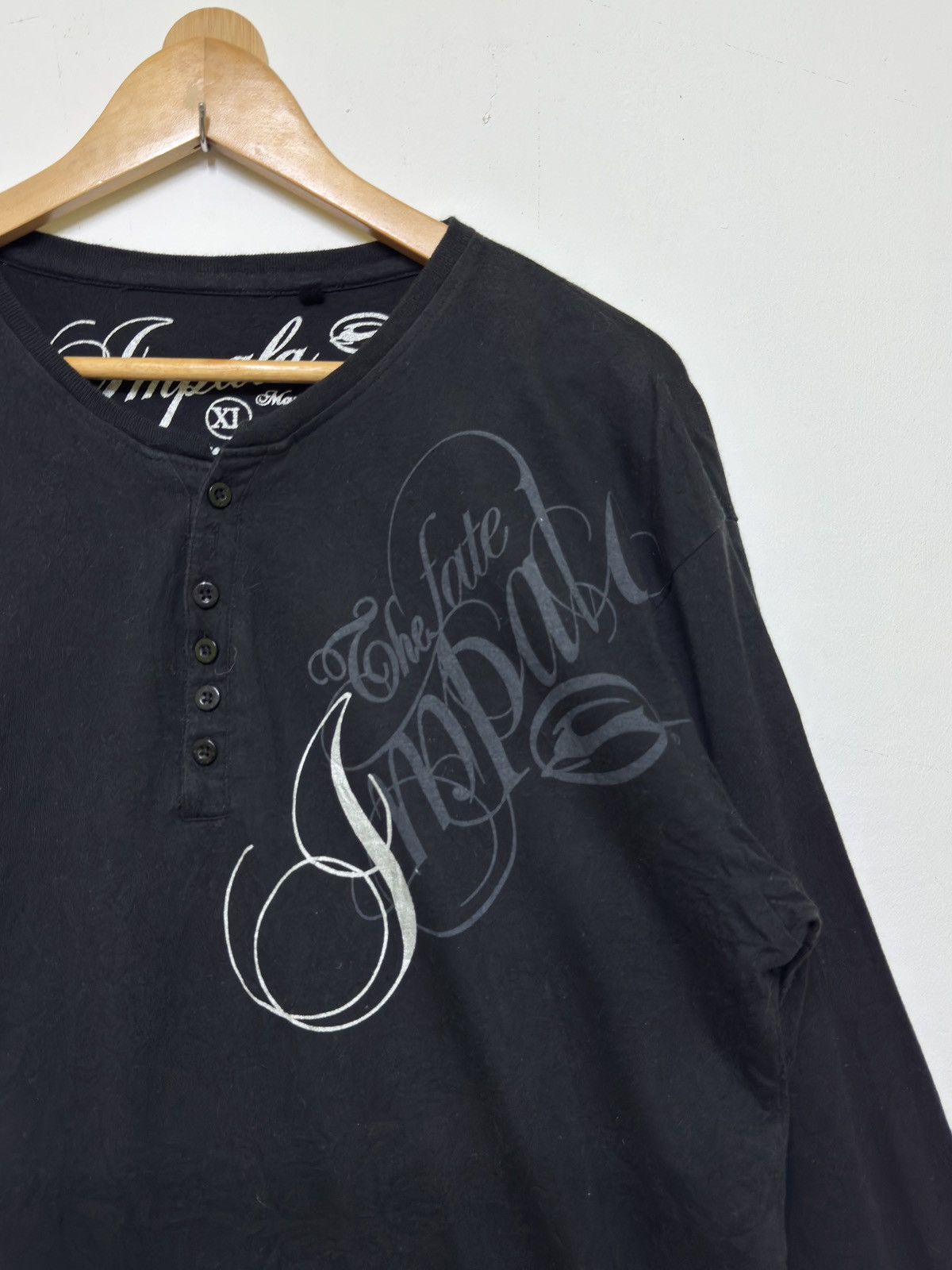 If Six Was Nine Impala Desperate Measures Graphic Tee Y2K Grunge Goth Fit Size US L / EU 52-54 / 3 - 5 Thumbnail