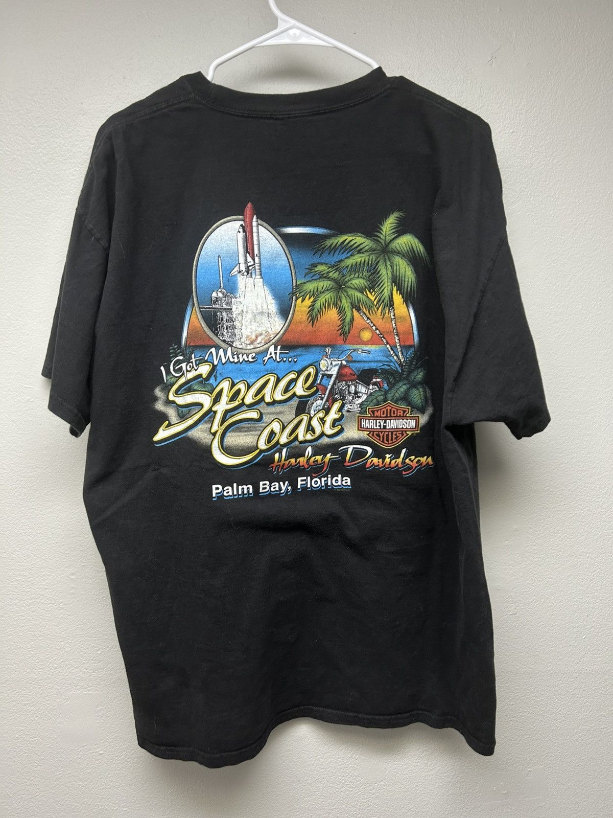 Harley Davidson 09 Harley Davidson Space Coast Life Begins When You Get One Size US XL / EU 56 / 4 - 1 Thumbnail