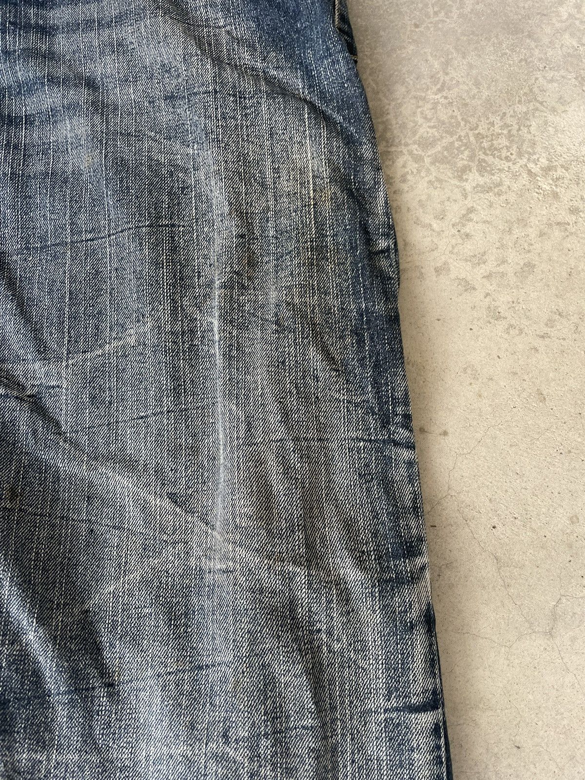 If Six Was Nine Vintage Dominate Double Waist Denim Pants Size US 32 / EU 48 - 8 Thumbnail