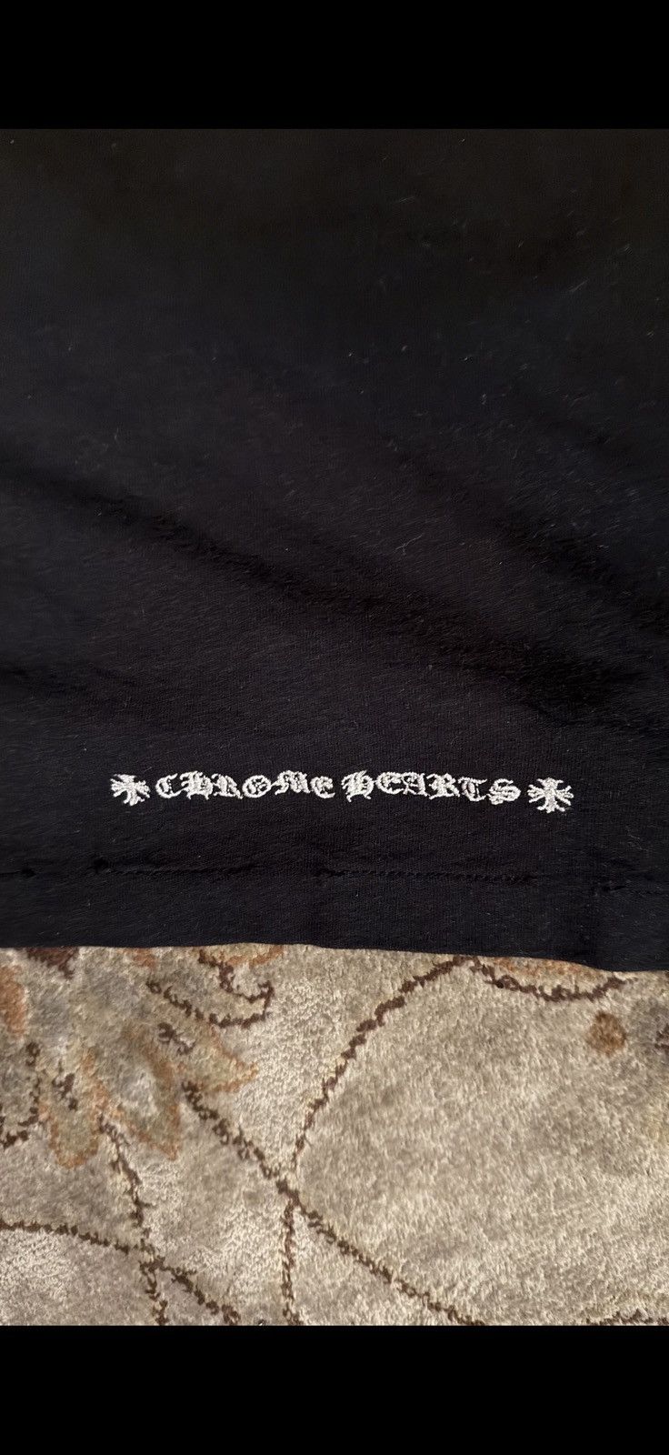 Chrome Hearts Chrome Hearts Embroidered Dagger Black Long Sleeve T-Shirt Size US M / EU 48-50 / 2 - 5 Thumbnail