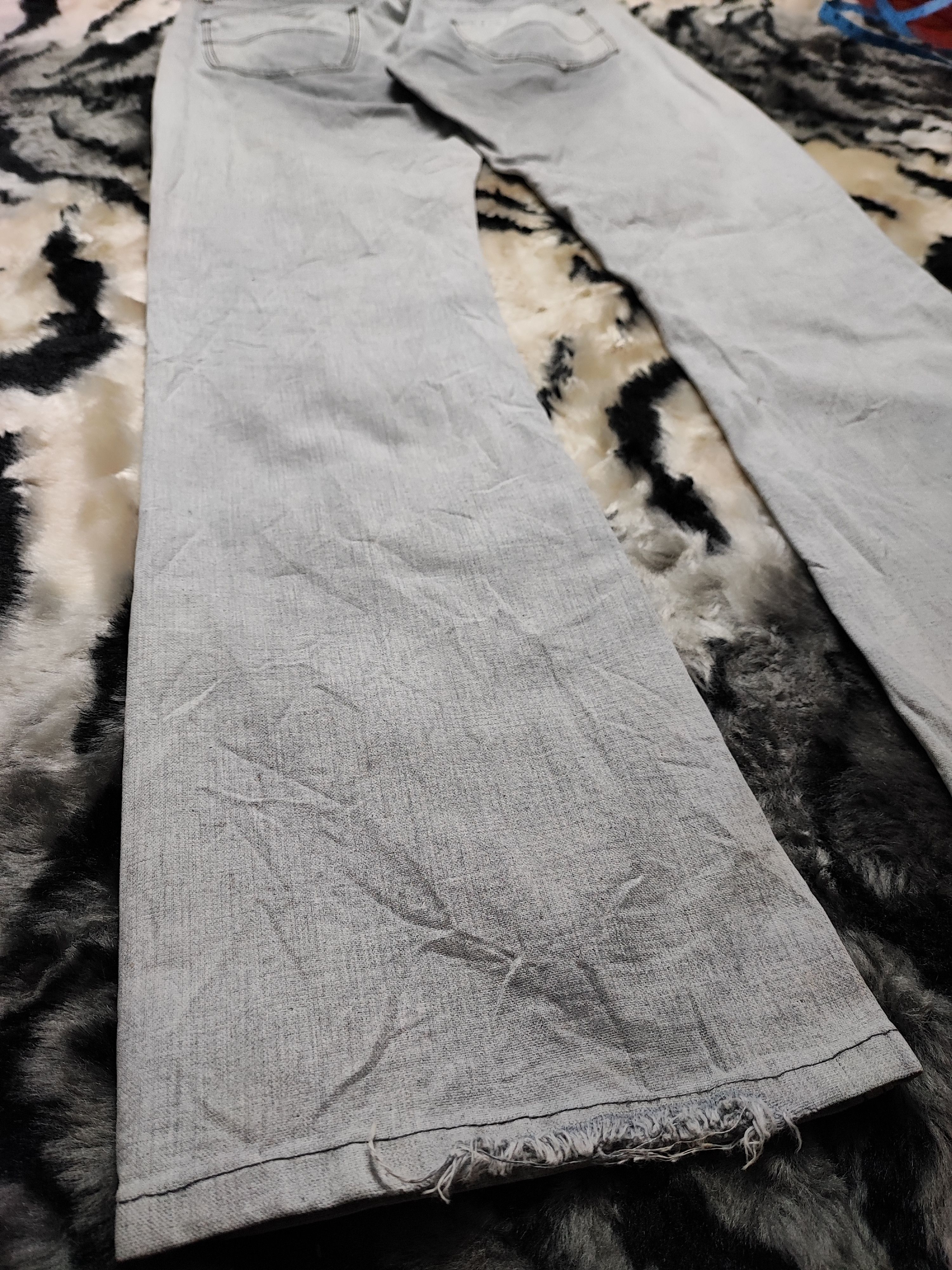 Lee × Vintage VINTAGE TRASHED LEE RIDER LIGHT WASH Size US 31 - 11 Thumbnail