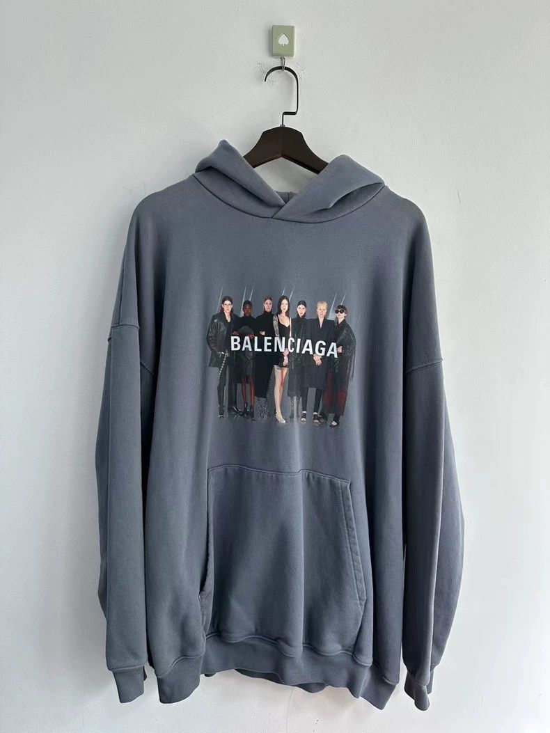 Balenciaga Balenciaga Band sweatshirt Size US S / EU 44-46 / 1 - 1 Thumbnail