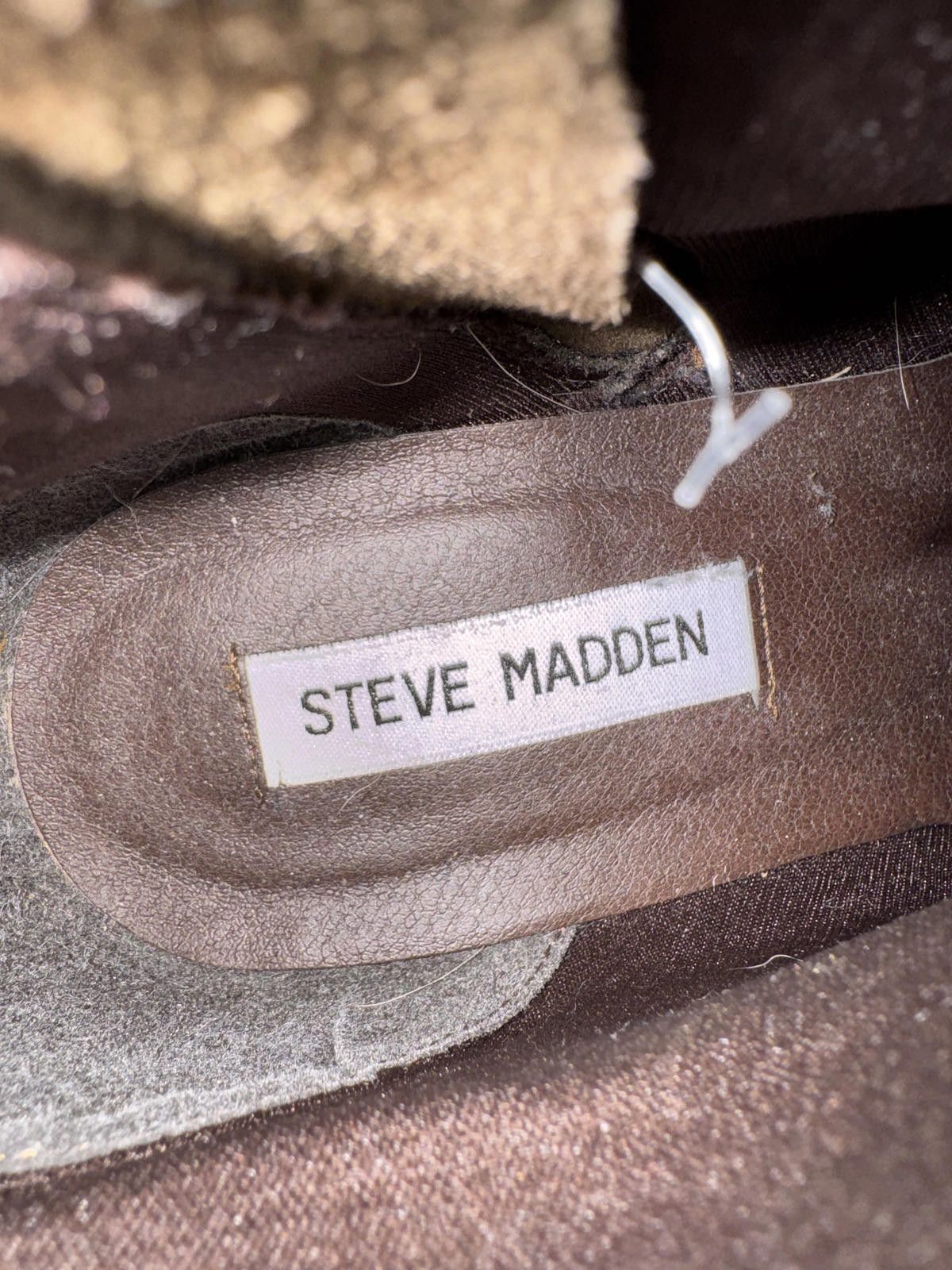Steve Madden Steve Madden Brown Suede Ankle Boots with Block Heel Size US 8 / IT 38 - 5 Thumbnail