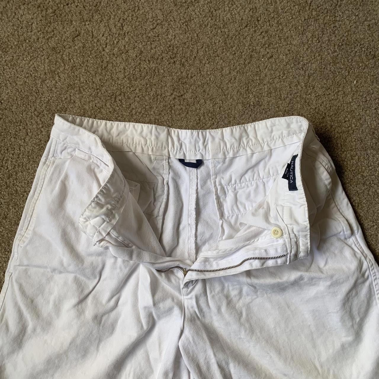 Nautica Nautica White Shorts Size 30" / US 8 / IT 44 - 3 Thumbnail