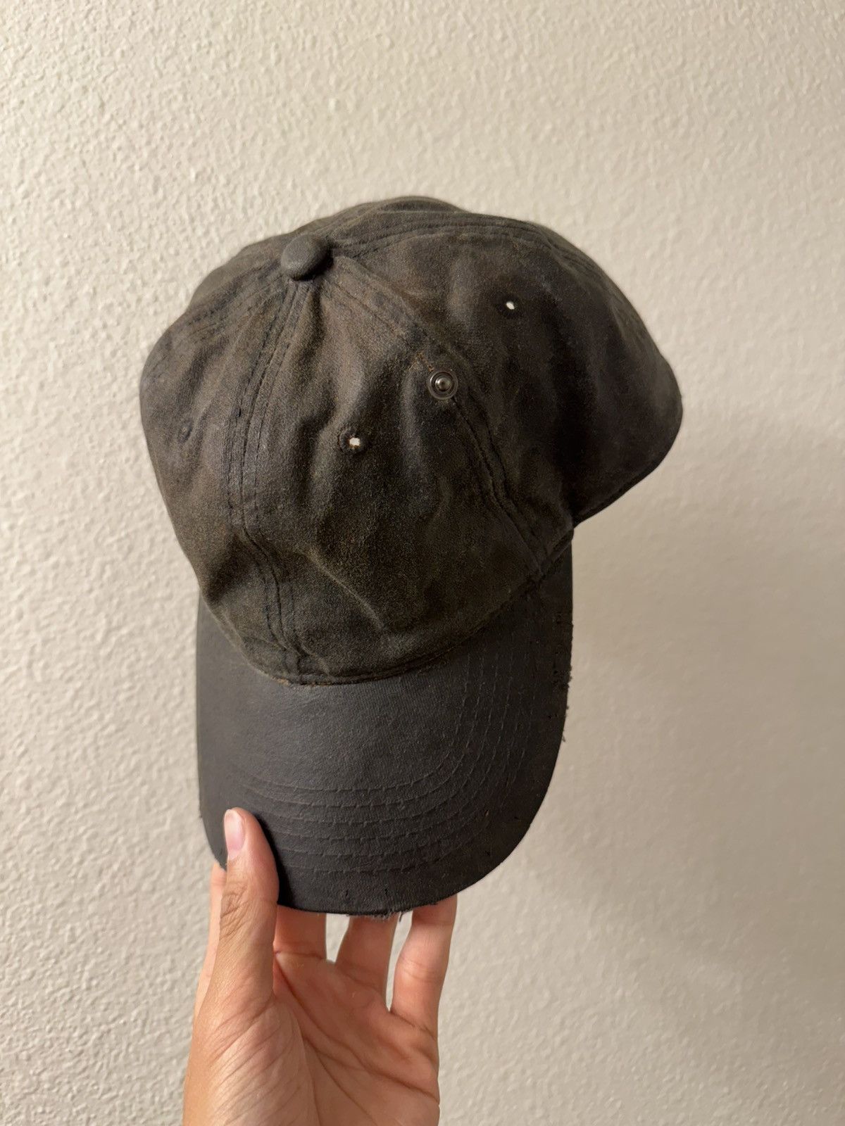 P.L.N. PLN Oilskin Cap Size ONE SIZE - 7 Thumbnail