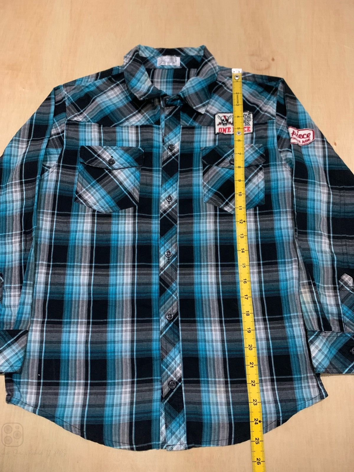 Hysteric Glamour × Japanese Brand × One Piece Y2k One Piece Red Baired Pirates Shirt Size US M / EU 48-50 / 2 - 11 Thumbnail