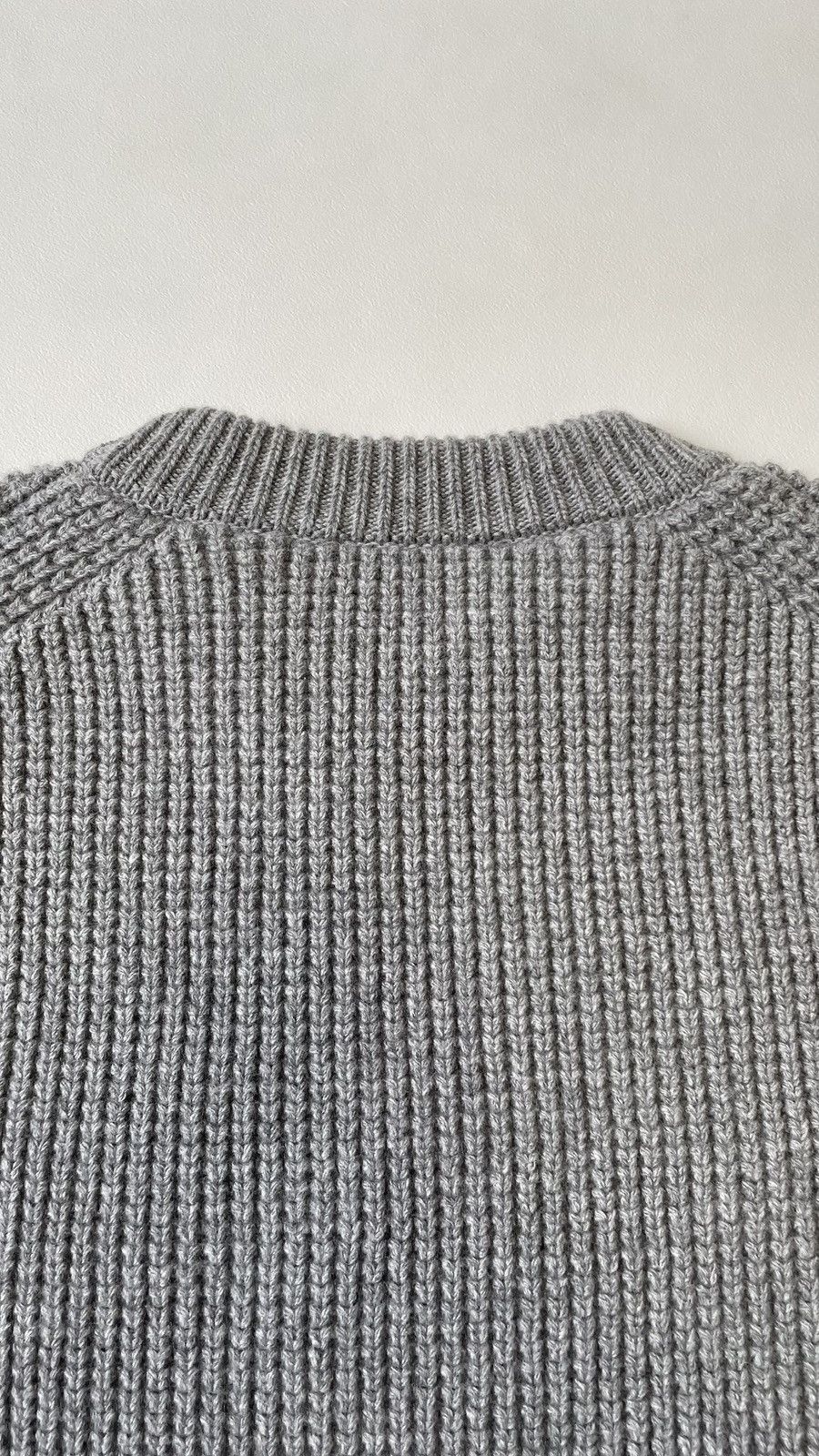 Jil Sander A/W 18 Oversized ‘Waffle Weave’ Wool Sweater Size US L / EU 52-54 / 3 - 15 Thumbnail