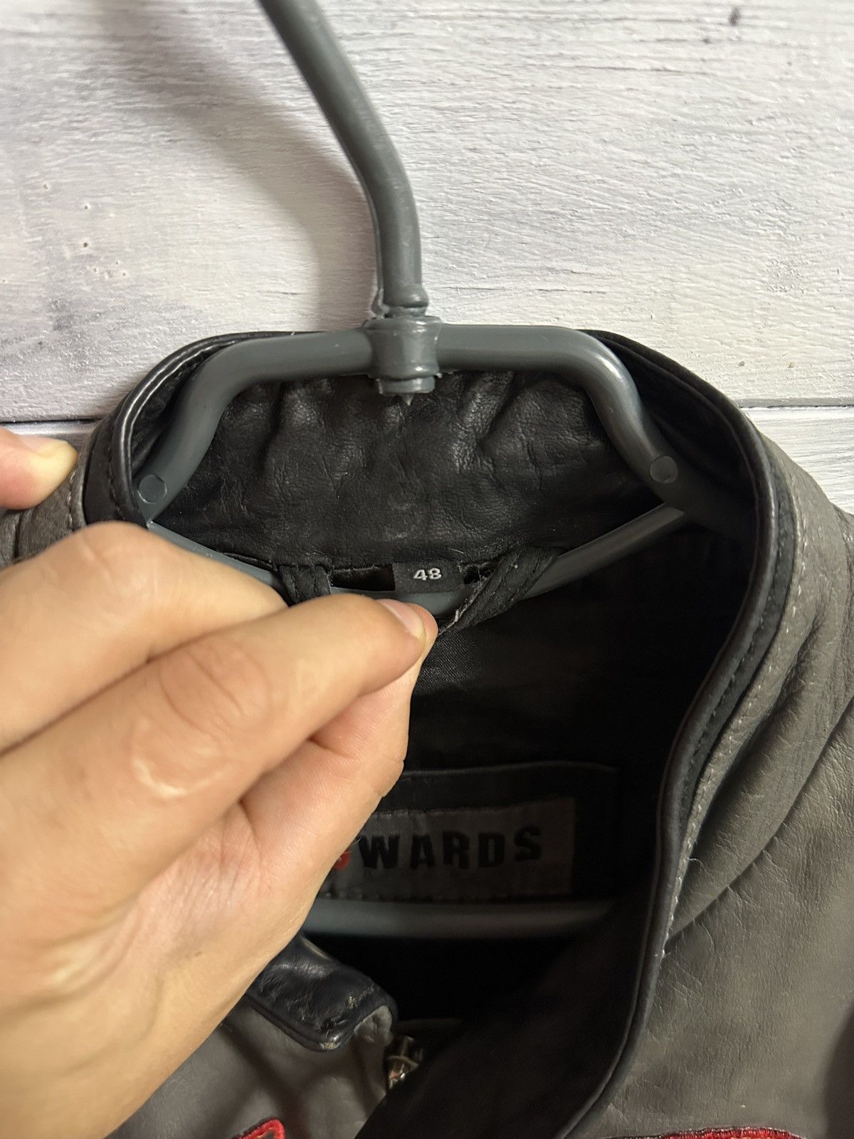 Other Rare 4 Wards Leather Jacket Racing Motorcycle Size US M / EU 48-50 / 2 - 18 Thumbnail