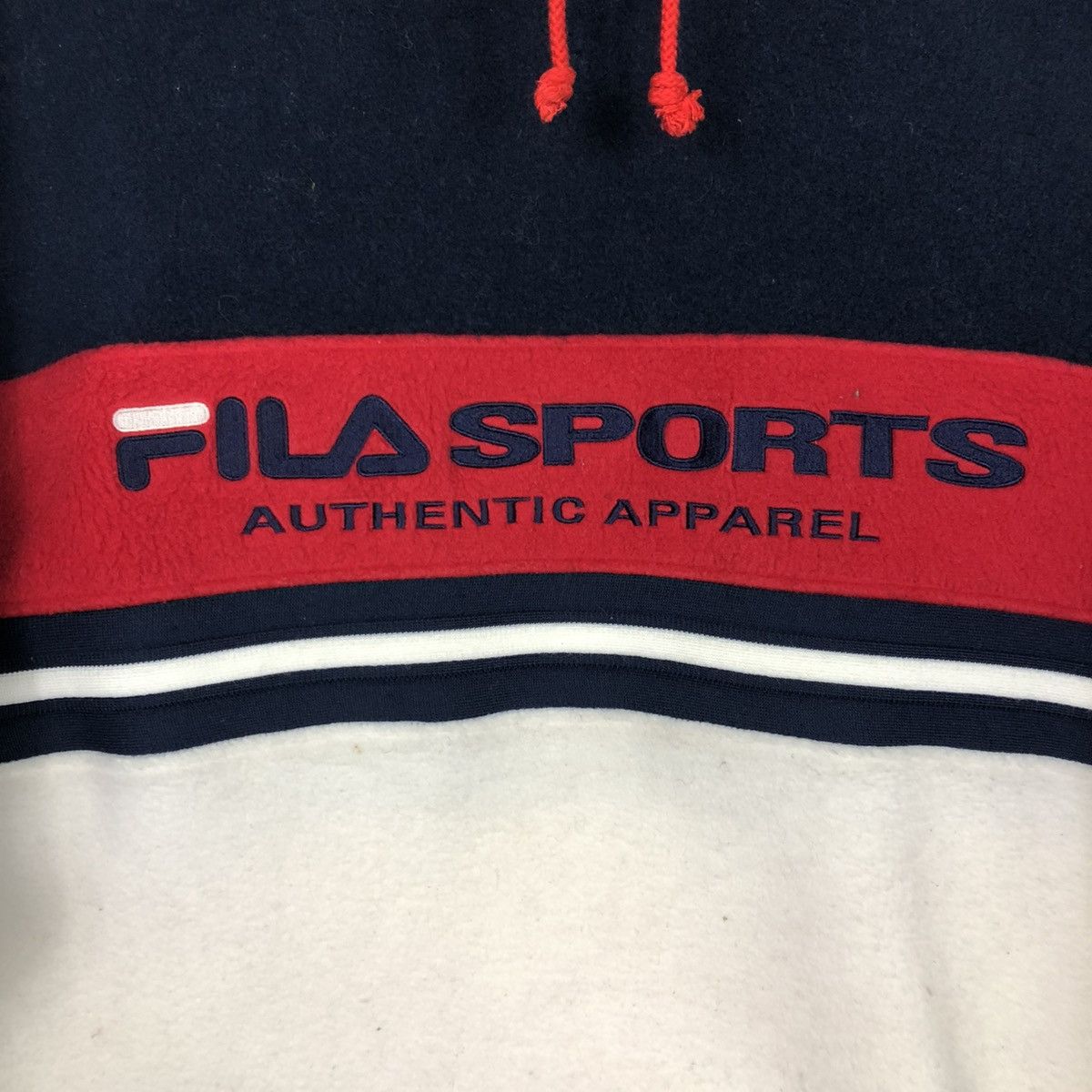 Japanese Brand × Vintage 🔥VINTAGE SWEATSHIRT PULL OVER FILA SPORTS BIG LOGO Size US S / EU 44-46 / 1 - 14 Thumbnail