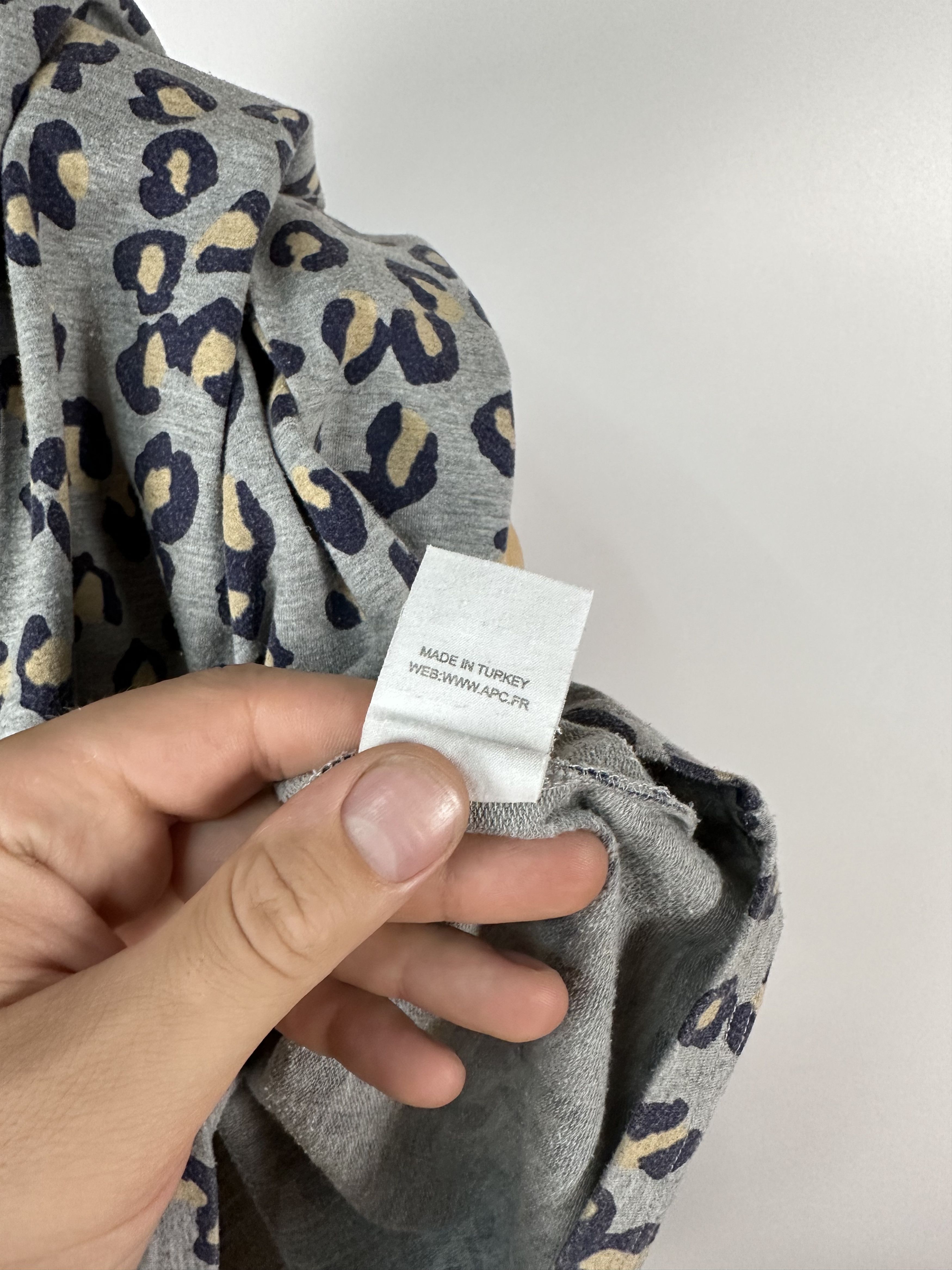 A.P.C. A.P.C. Dress Gray Cotton Womes Size S Size S / US 4 / IT 40 - 11 Thumbnail