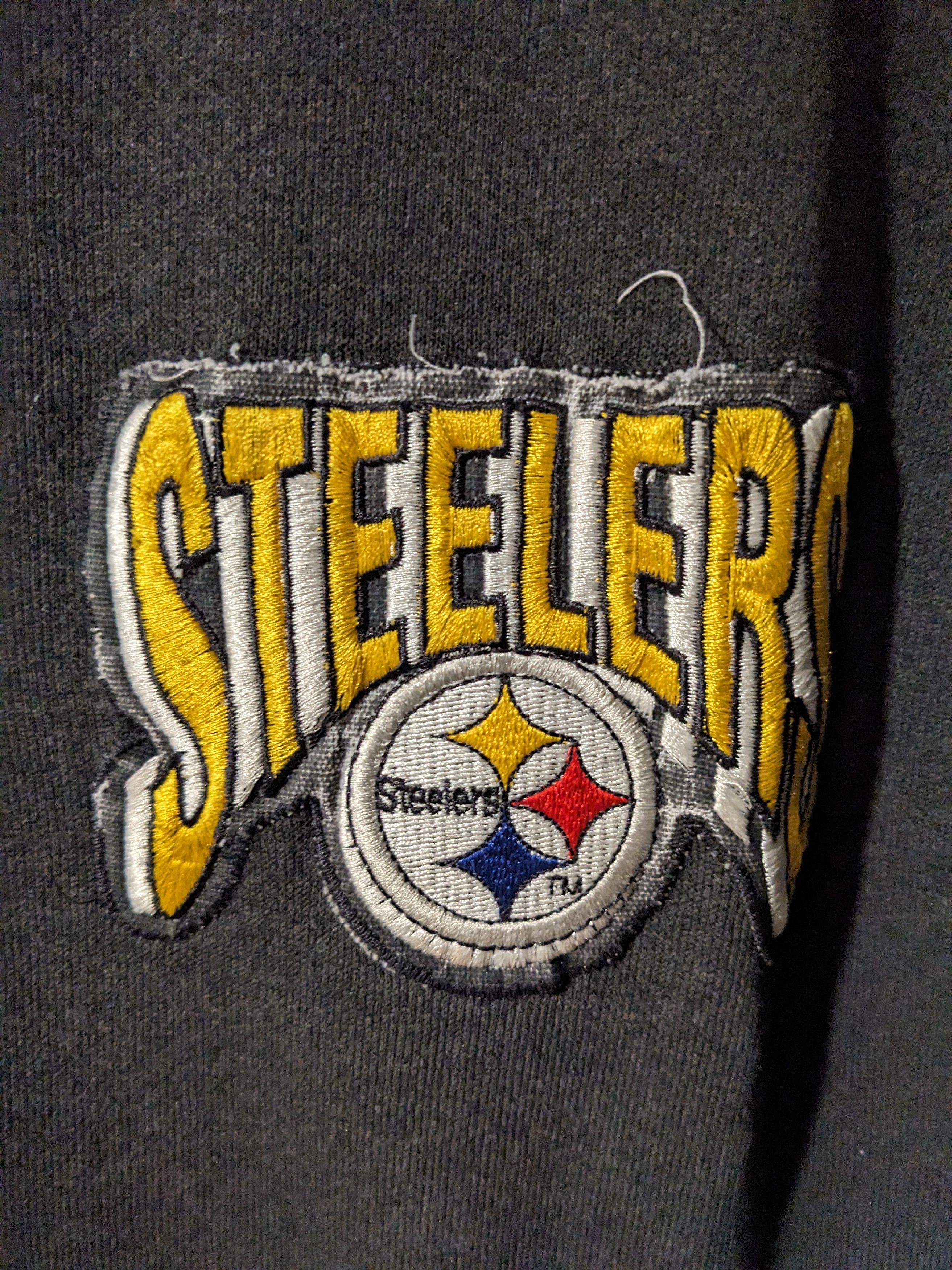 Majestic × NFL × Vintage Vintage 90s Pittsburgh Steelers NFL Football Varsity Jacket Size US XL / EU 56 / 4 - 2 Thumbnail