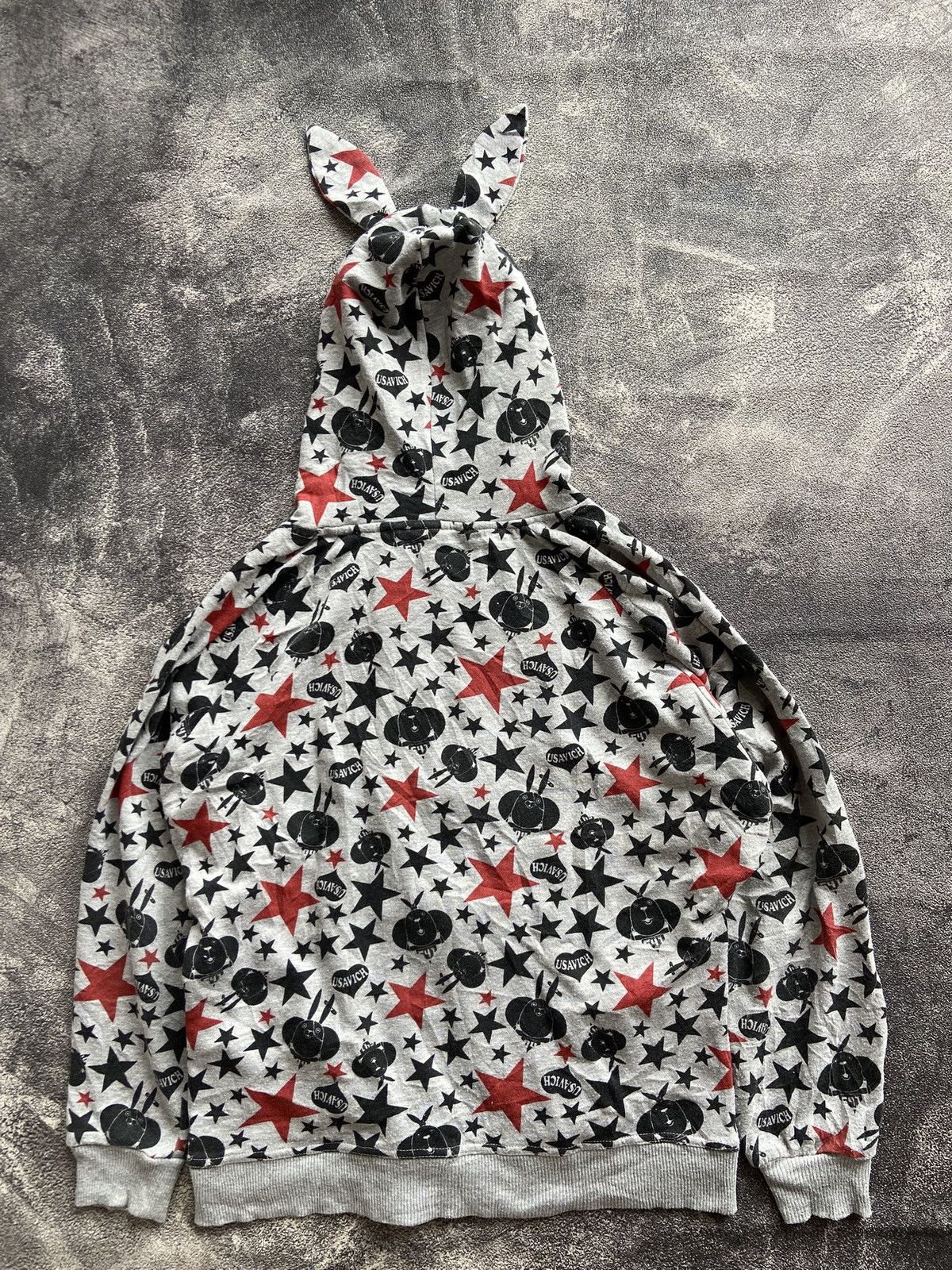 Japanese Brand Usavich Bunny Hoodie Hysteric Glamour Style Size US M / EU 48-50 / 2 - 10 Thumbnail
