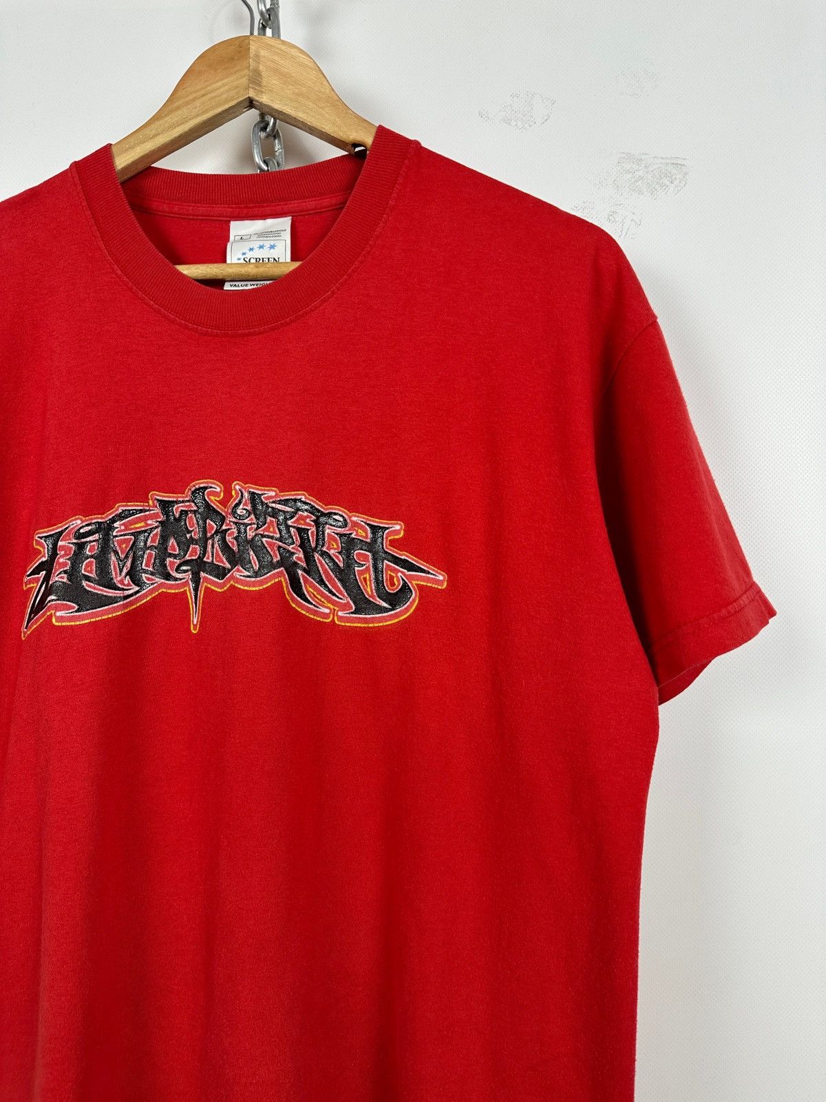 Band Tees 2001 Vintage Limp Bizkit Vintage Y2K Graffiti Band T-Shirt Size US L / EU 52-54 / 3 - 6 Thumbnail