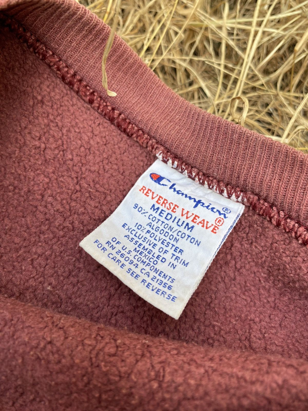 Champion × Vintage 90s Champion reverse weave sun faded sweatshirts Size US M / EU 48-50 / 2 - 5 Thumbnail