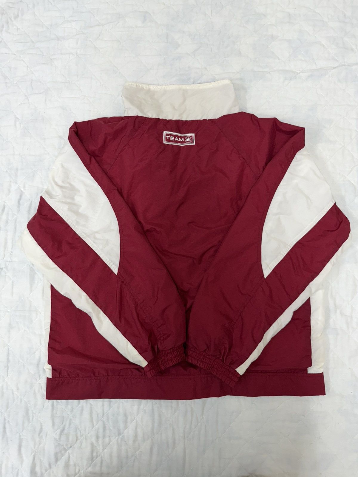 Converse Vintage 90s Converse All Star Full-Zip Windbreaker Jacket Size US L / EU 52-54 / 3 - 4 Thumbnail