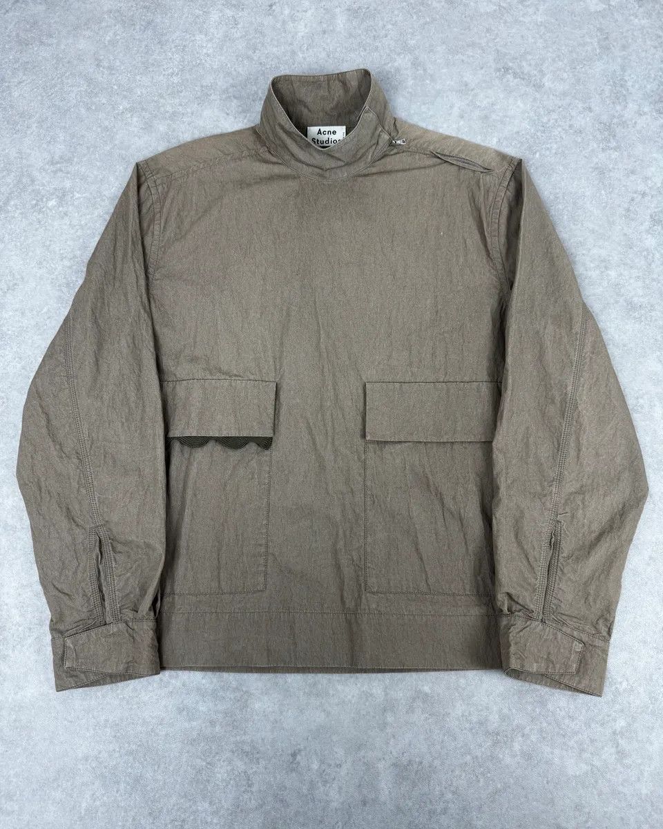 Acne Studios AW2016 Acne Studios Camel Solar Ribbon Windbreaker Jacket Size US L / EU 52-54 / 3 - 1 Thumbnail