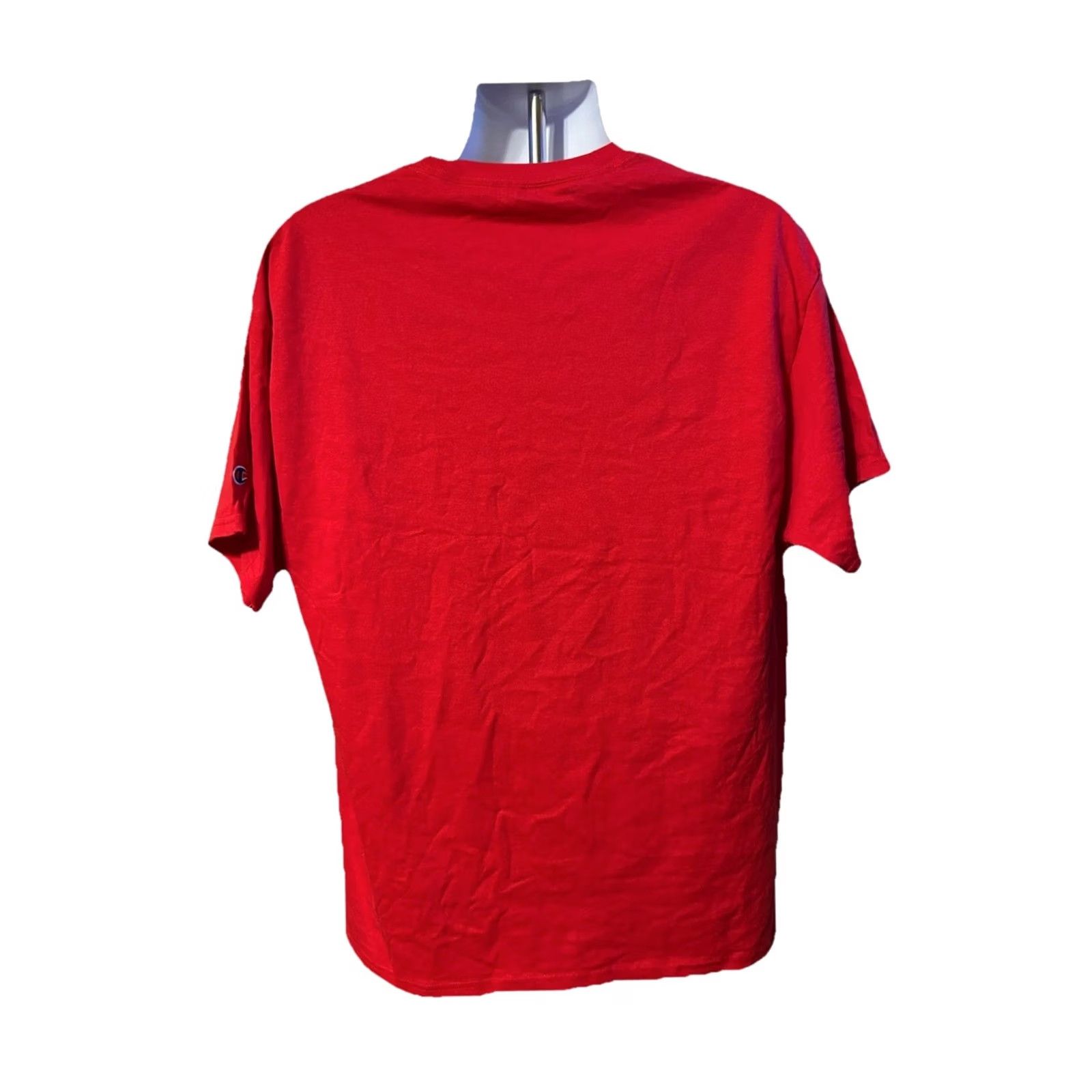 Champion Ole Miss Football Shirt Men XL Red Champion Short Sleeve Style #CT1000529 Size US XL / EU 56 / 4 - 2 Thumbnail