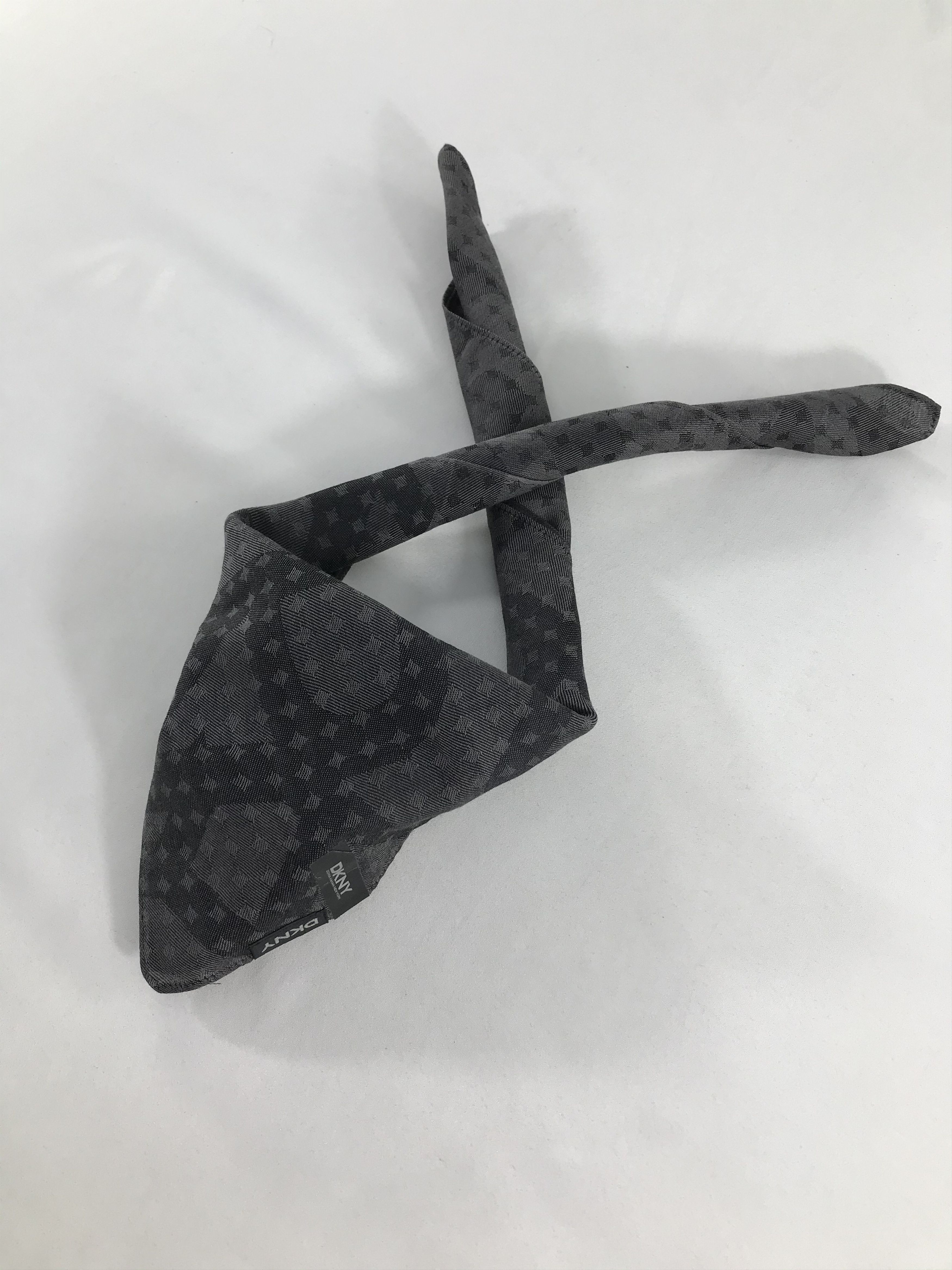 DKNY × Vintage DKNY Monogram Handkerchief Neckerchief Bandana SCT102 Size ONE SIZE - 3 Thumbnail