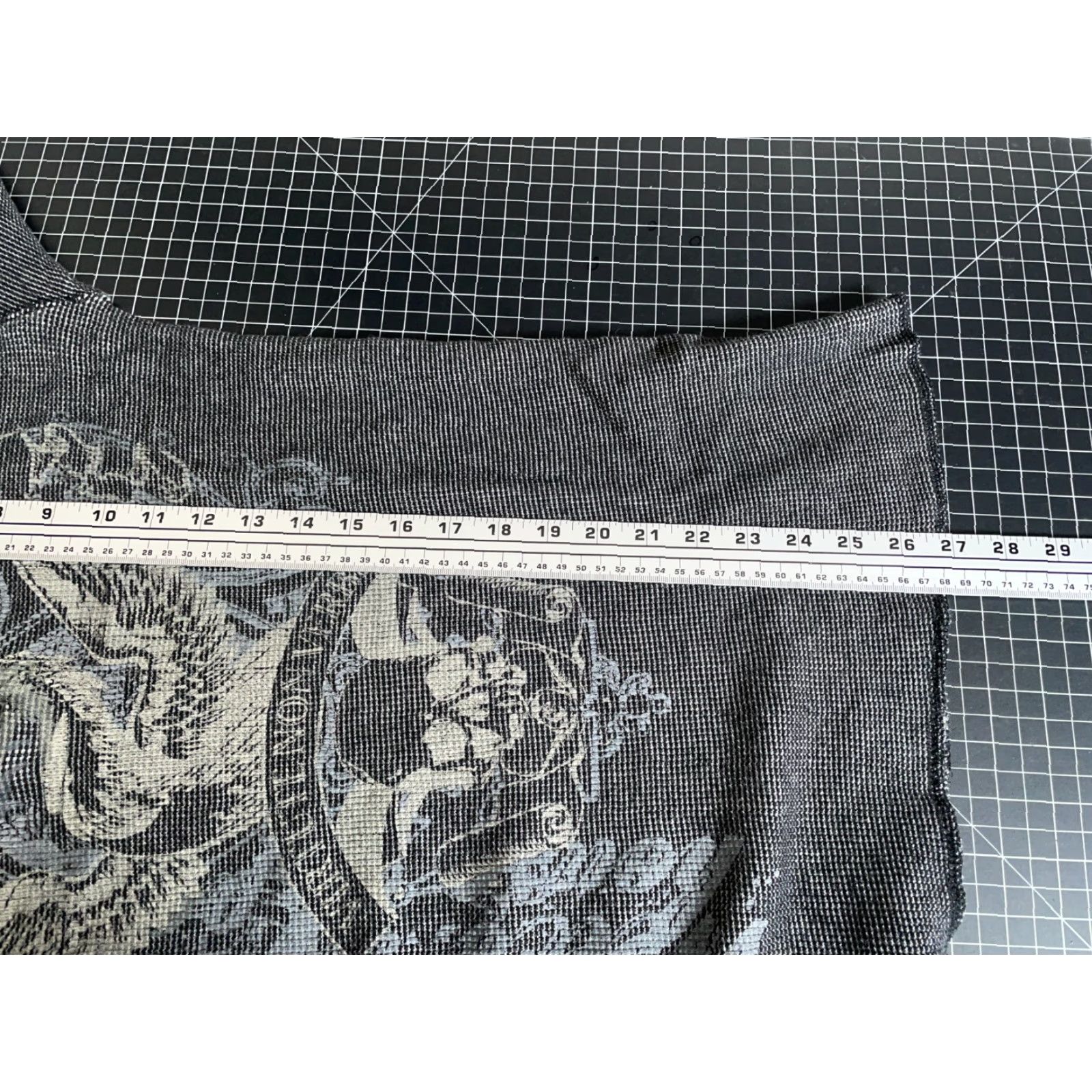 Affliction VINTAGE Y2K Affliction Style Henley Thermal Shirt Long Sleeve Gray Skull Wings XL Mens Size US XL / EU 56 / 4 - 6 Thumbnail