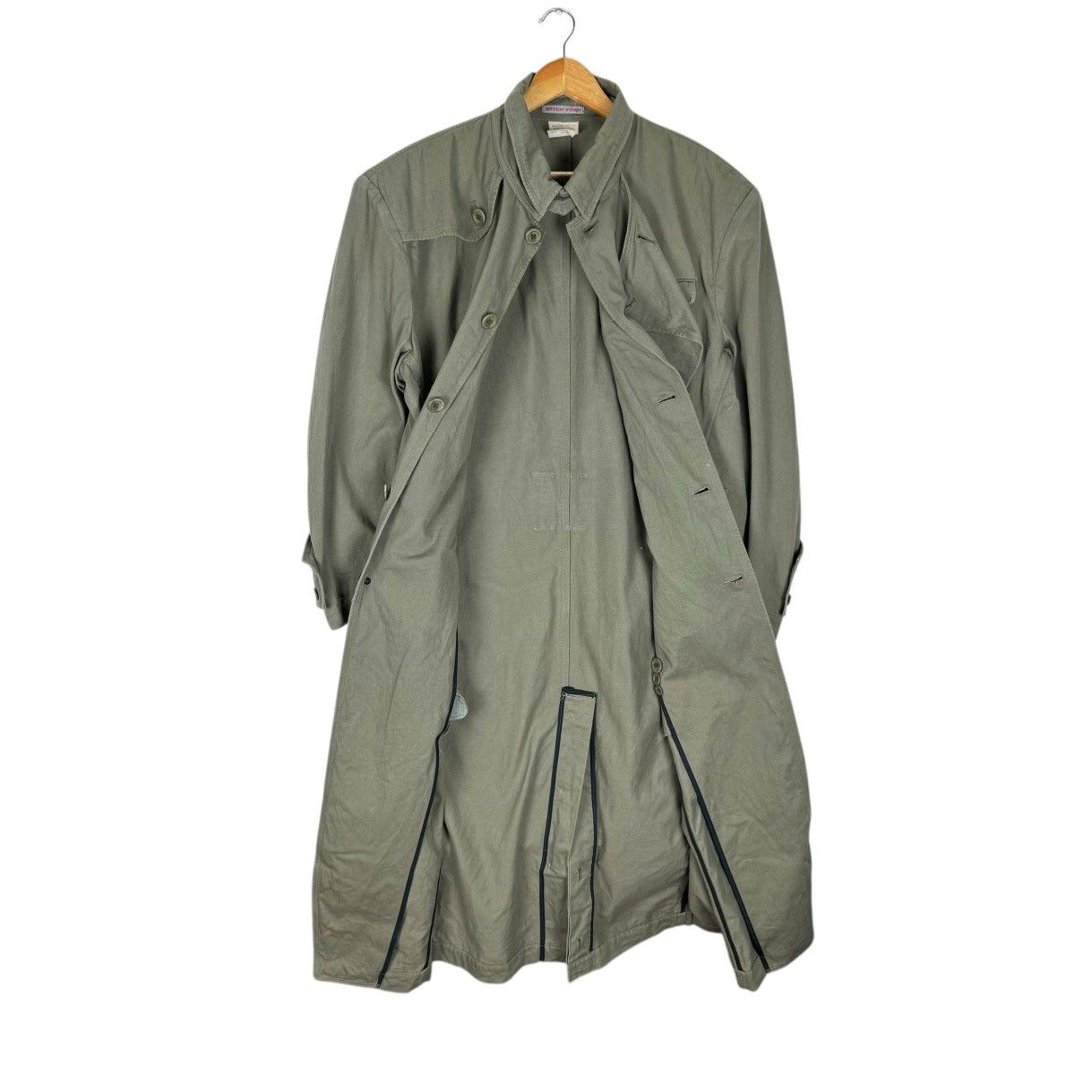 Japanese Brand 🌟ARRSTON VOLAJU KOSHIN SATOH LONG COAT JACKET Size US M / EU 48-50 / 2 - 8 Thumbnail