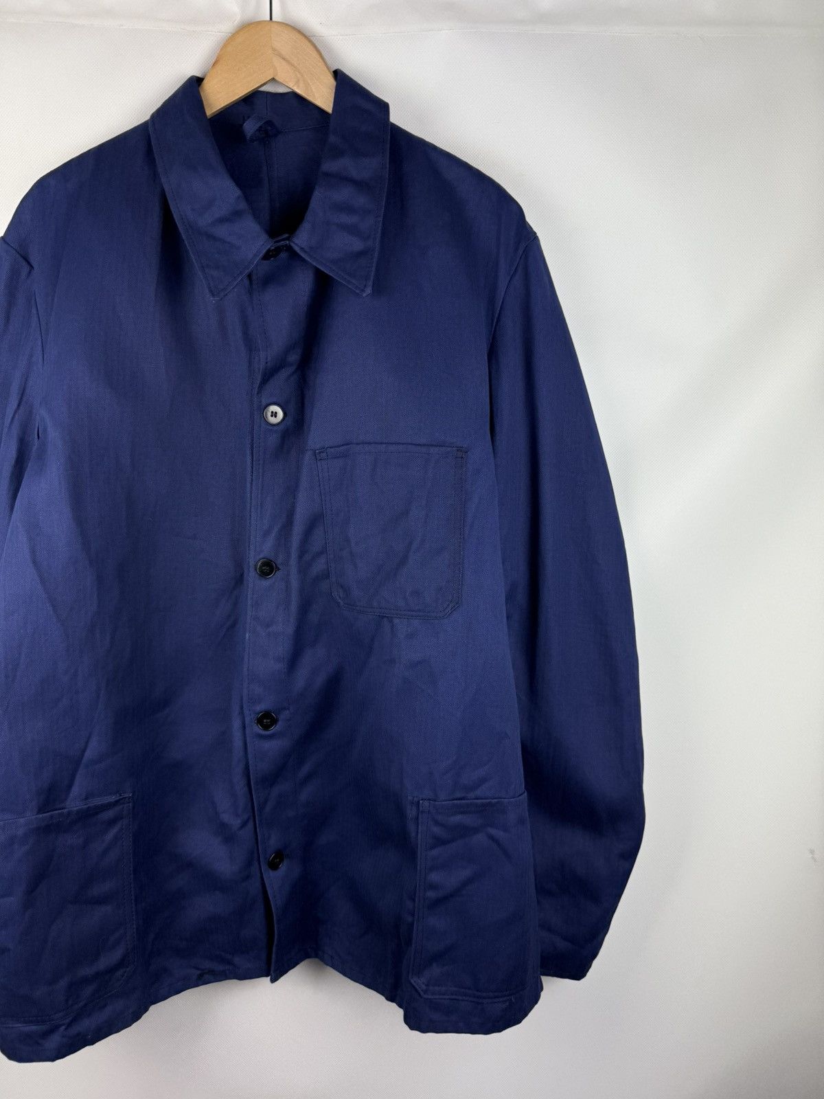 Le Laboureur Rewe Richard Weber VTG French Work Sanforize Twill Jacket Size US XXL / EU 58 / 5 - 3 Thumbnail