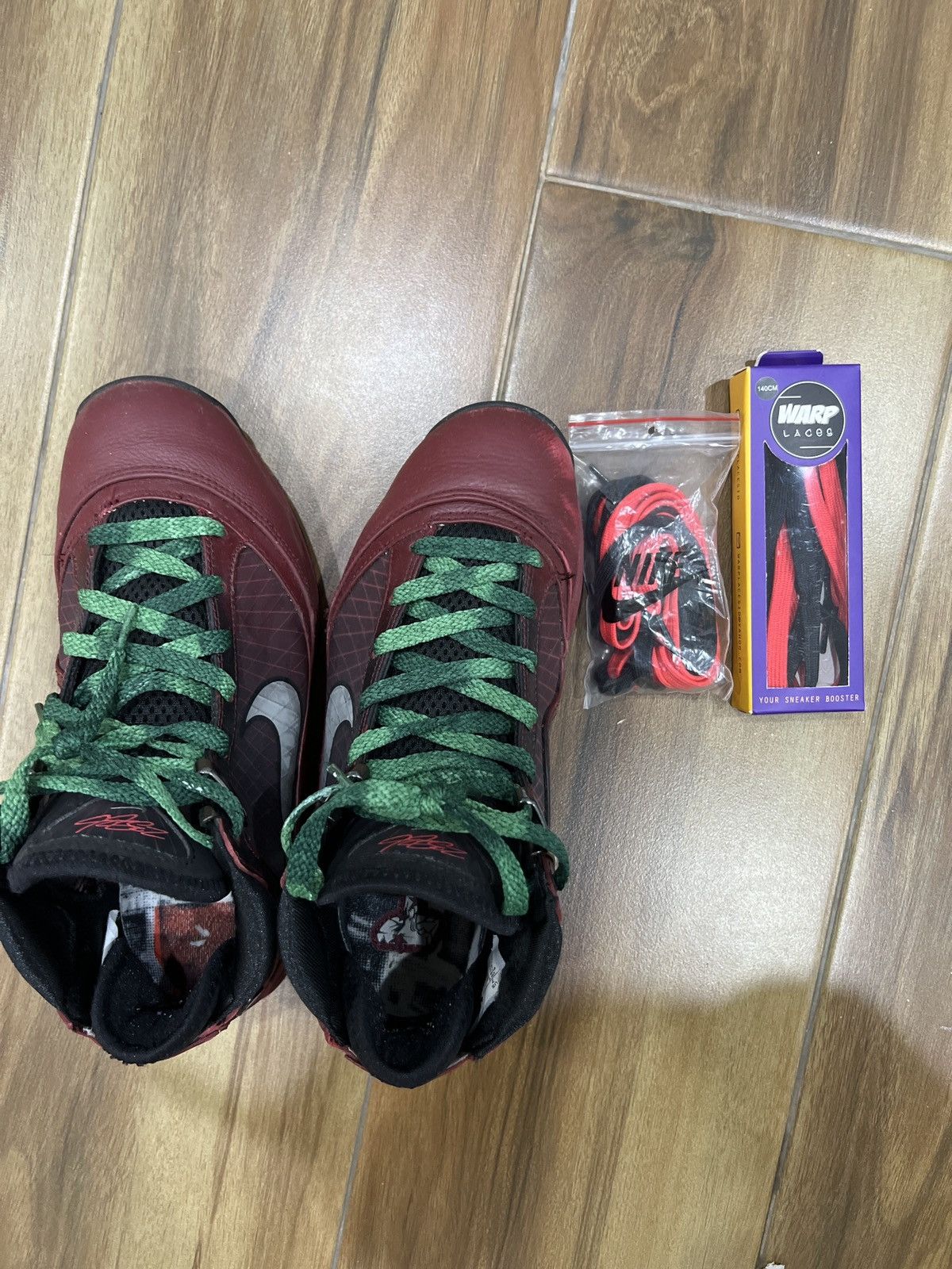 Nike Nike Lebron VII 7 QS Retro Christmas Size US 7 / EU 40 - 5 Thumbnail